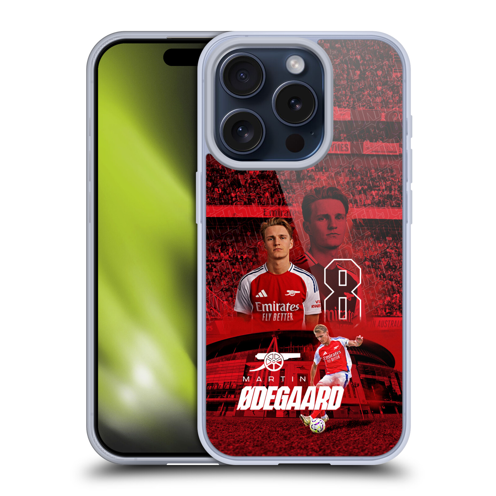 OFFICIAL ARSENAL FC 2024/25 FIRST TEAM SOFT GEL CASE FOR APPLE iPHONE PHONES - Picture 13 of 14