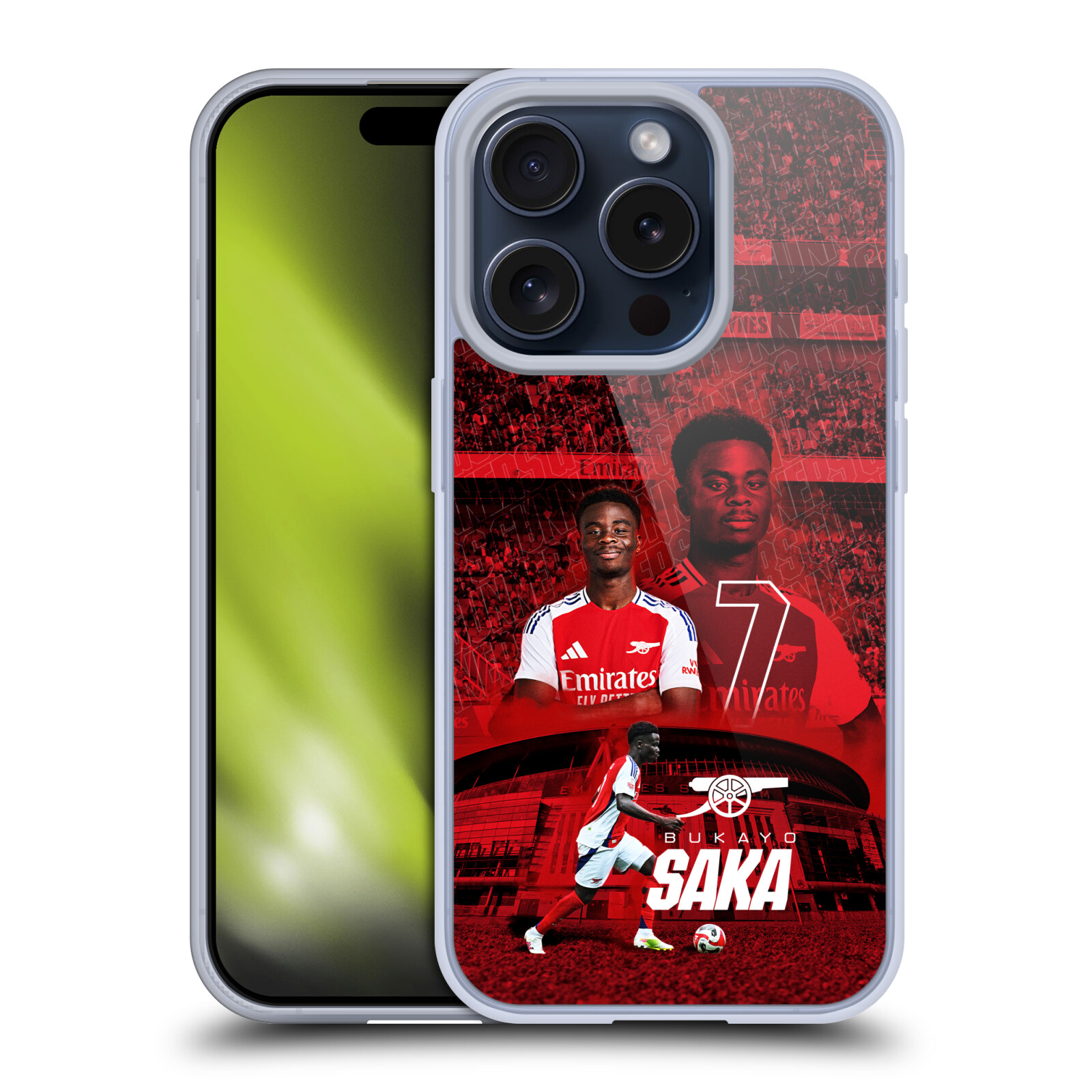 OFFICIAL ARSENAL FC 2024/25 FIRST TEAM SOFT GEL CASE FOR APPLE iPHONE PHONES - Picture 8 of 14
