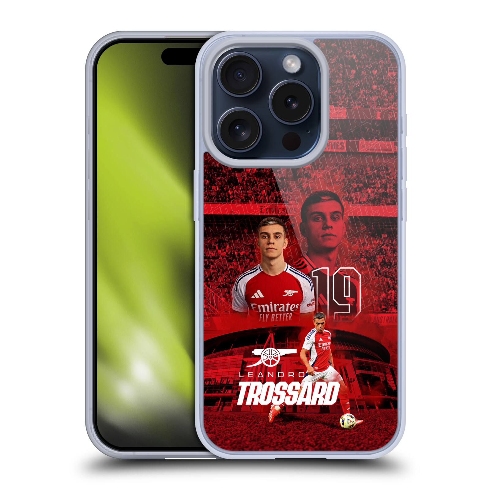 OFFICIAL ARSENAL FC 2024/25 FIRST TEAM SOFT GEL CASE FOR APPLE iPHONE PHONES - Picture 12 of 14
