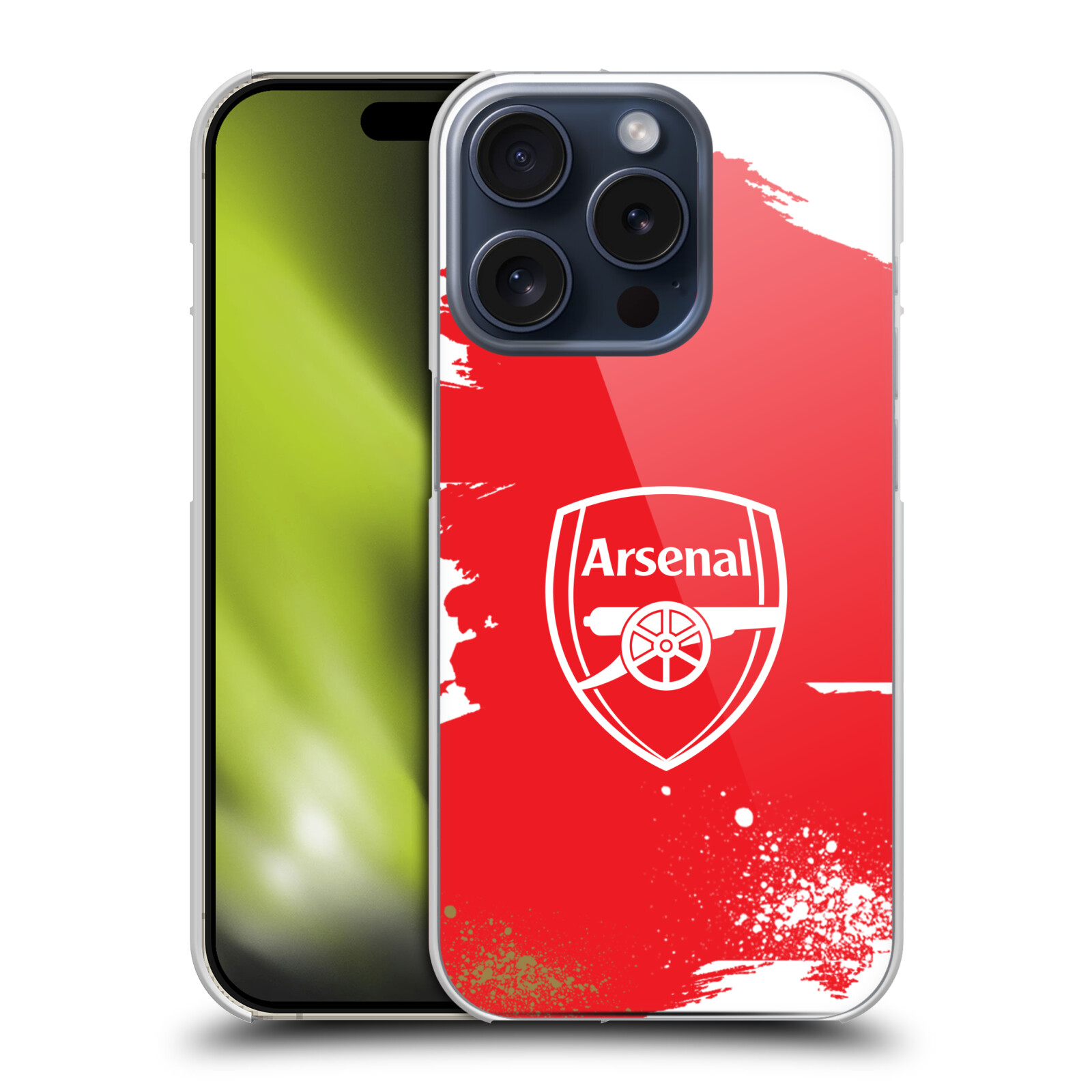 OFFICIAL ARSENAL FC GRAFFITI ART HARD BACK CASE FOR APPLE iPHONE PHONES - Picture 8 of 13