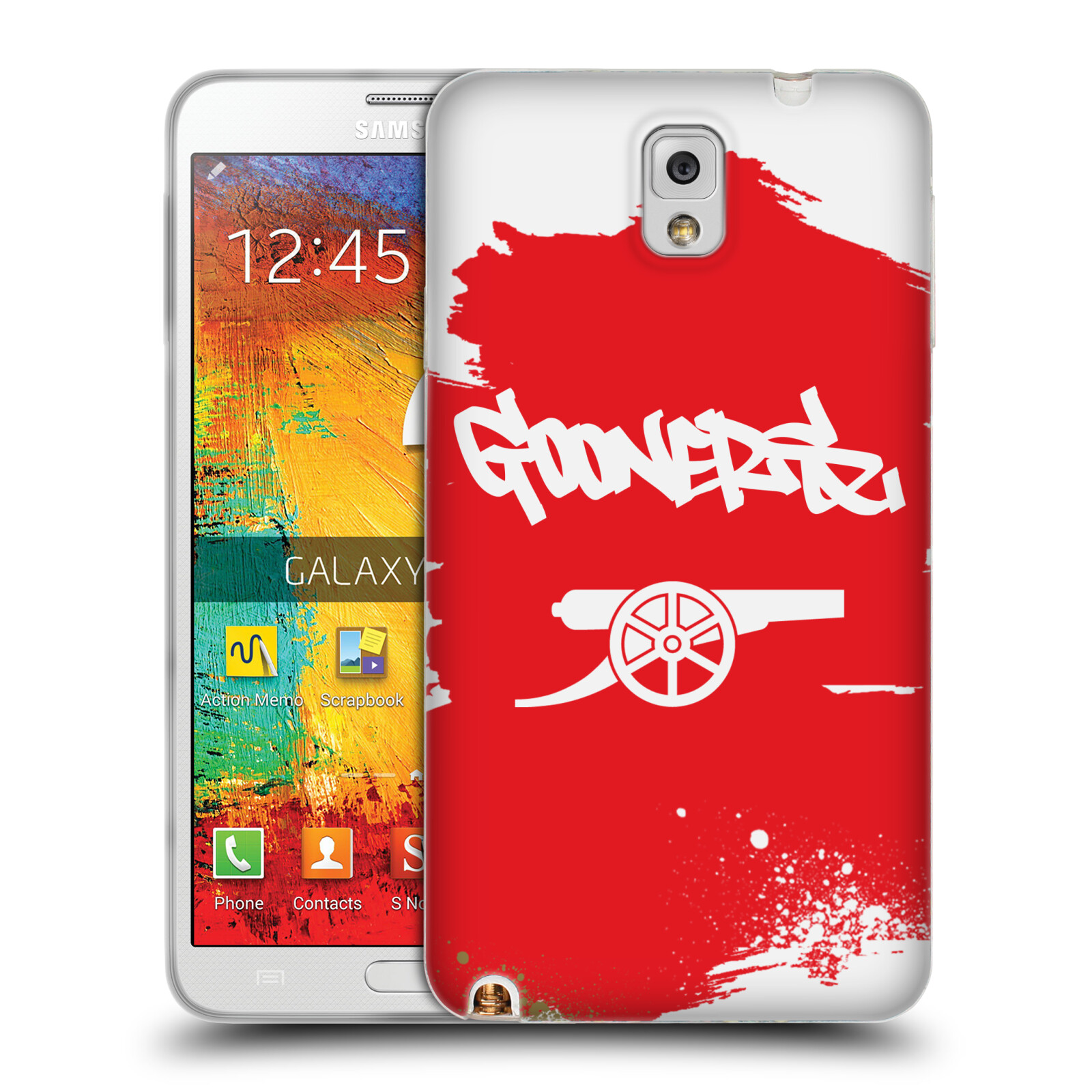 WEICHE GEL-HÜLLE ORIGINAL ARSENAL FC GRAFFITI KUNST FÜR Samsung-Handys 2 - Bild 9 von 13