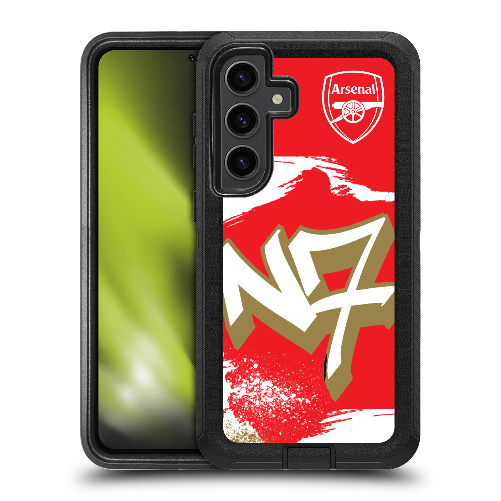 FUNDA ULTRA BLINDADA A PRUEBA DE GOLPES ARSENAL FC GRAFFITI ART PARA TELÉFONOS SAMSUNG 1 - Imagen 10 de 13