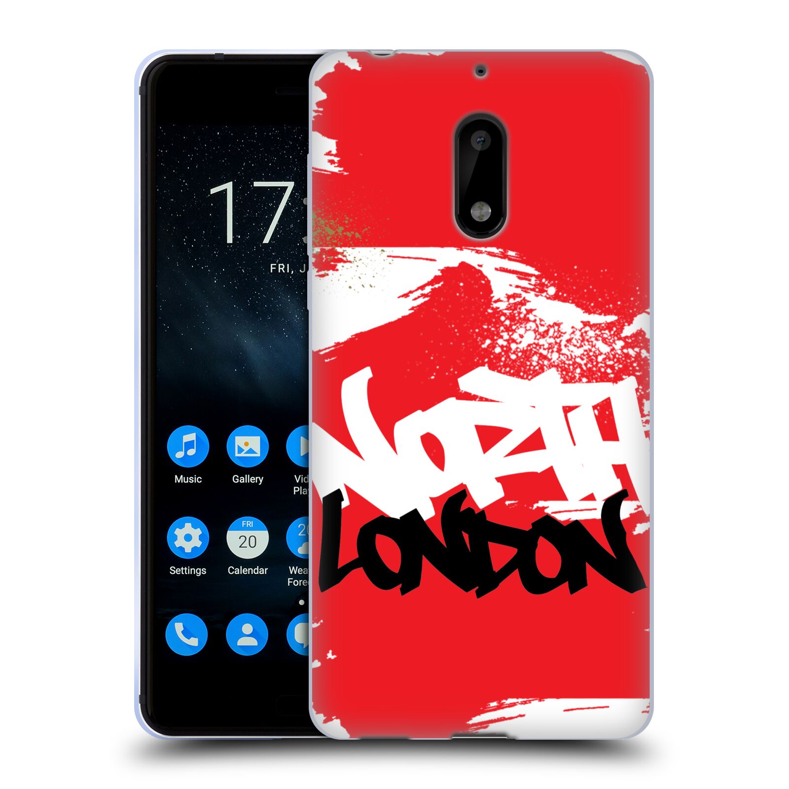 OFFICIAL ARSENAL FC GRAFFITI ART SOFT GEL CASE FOR NOKIA PHONES 1 - Picture 11 of 13