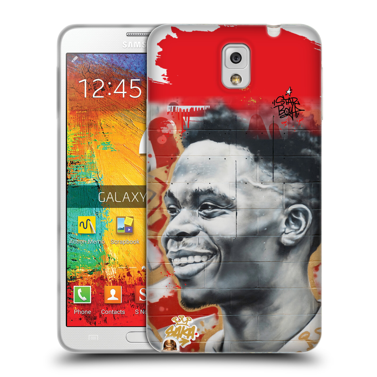 WEICHE GEL-HÜLLE ORIGINAL ARSENAL FC GRAFFITI KUNST FÜR Samsung-Handys 2 - Bild 13 von 13