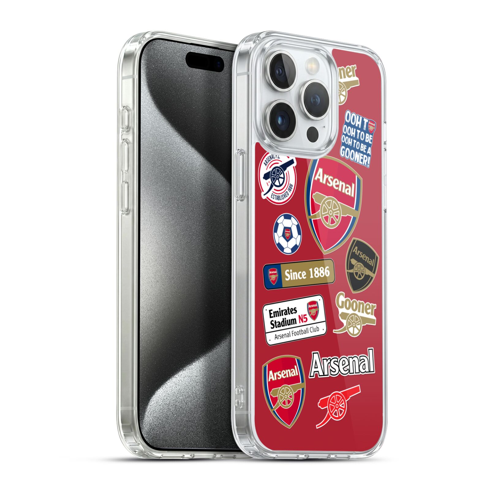 Collage Hybrid MagSafe Case for iPhone 15 Pro Max
