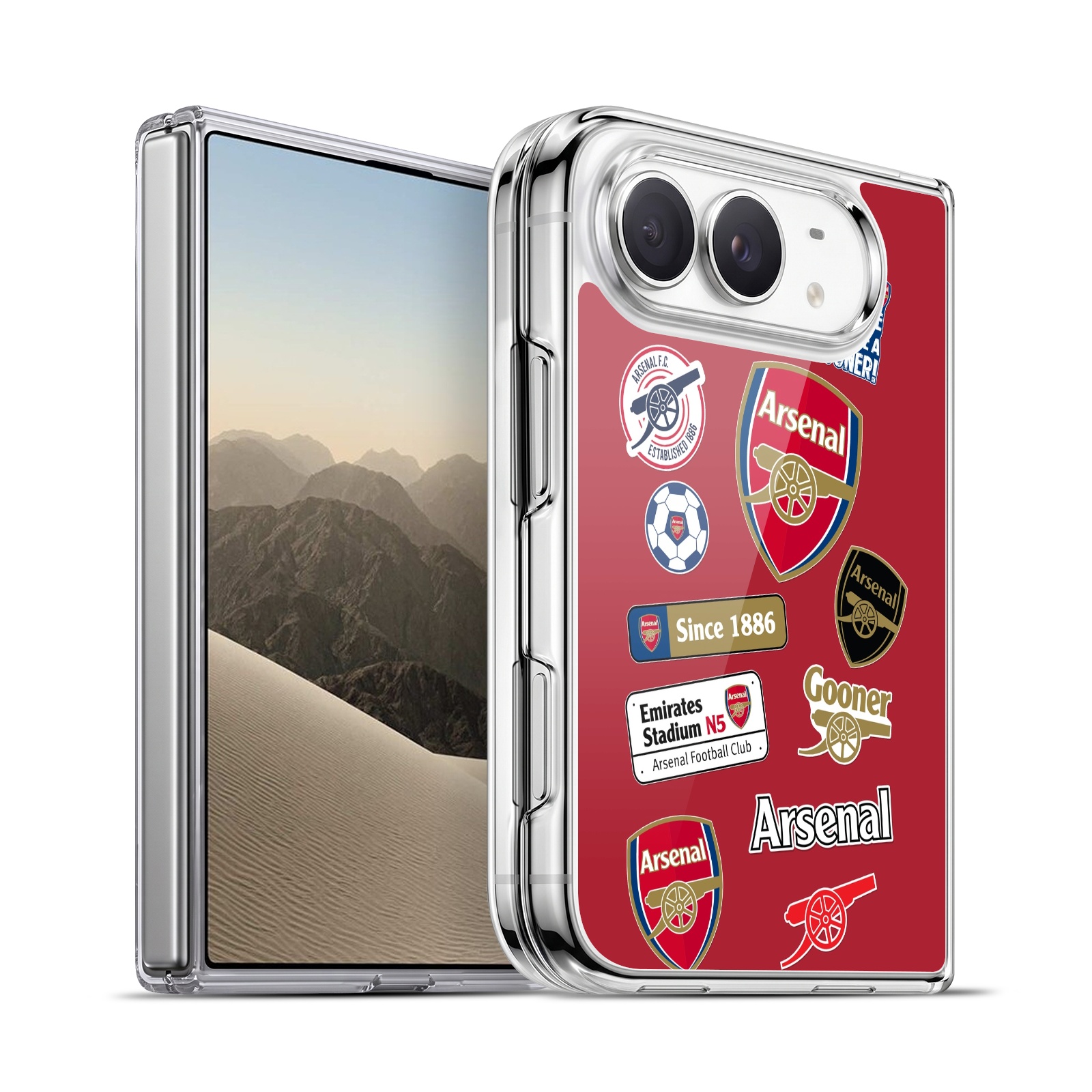 Collage Hybrid MagSafe Case for iPhone Duo