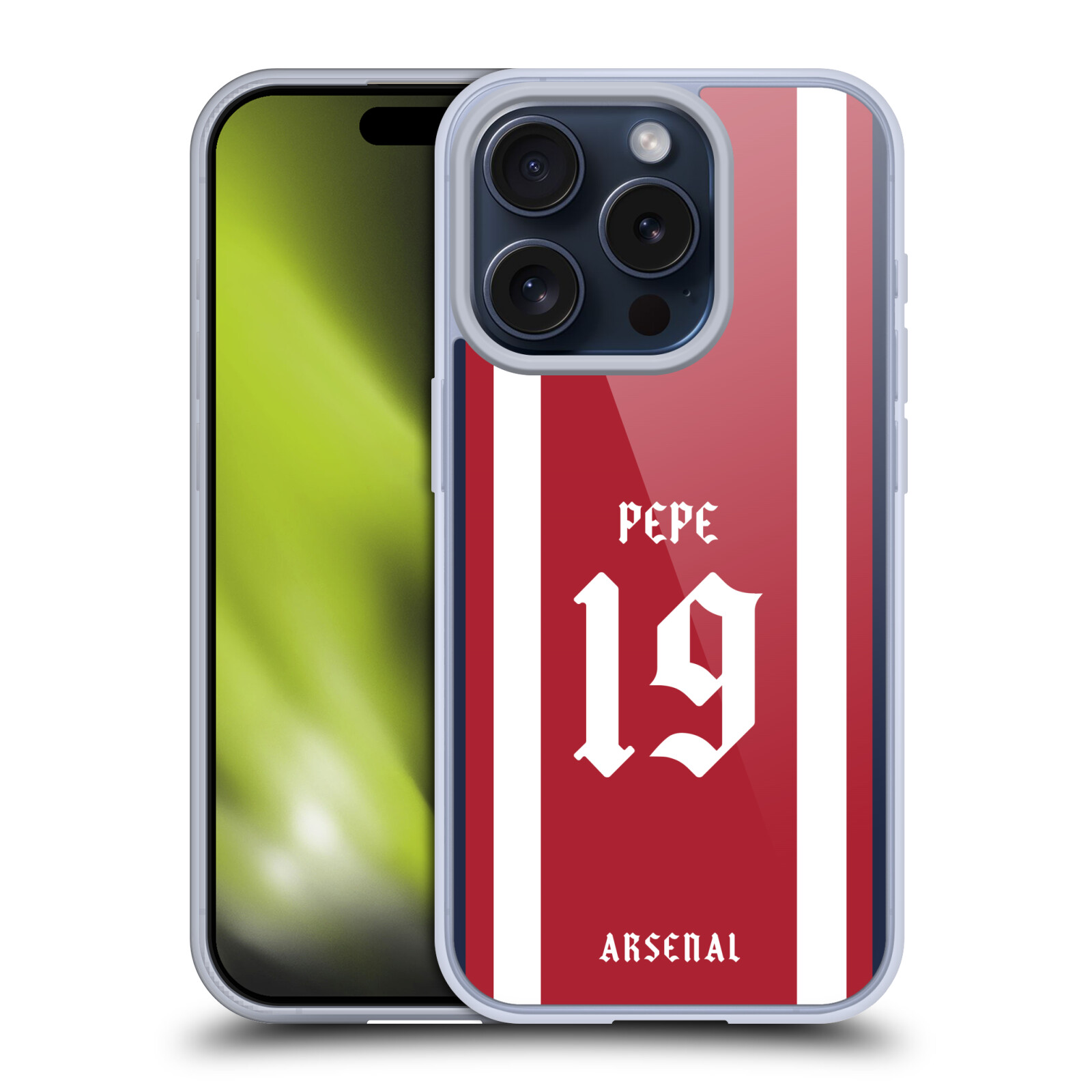 OFFICIAL ARSENAL FC 2021/22 PLAYERS HOME KIT GEL CASE FOR APPLE iPHONE PHONES - Picture 11 of 12