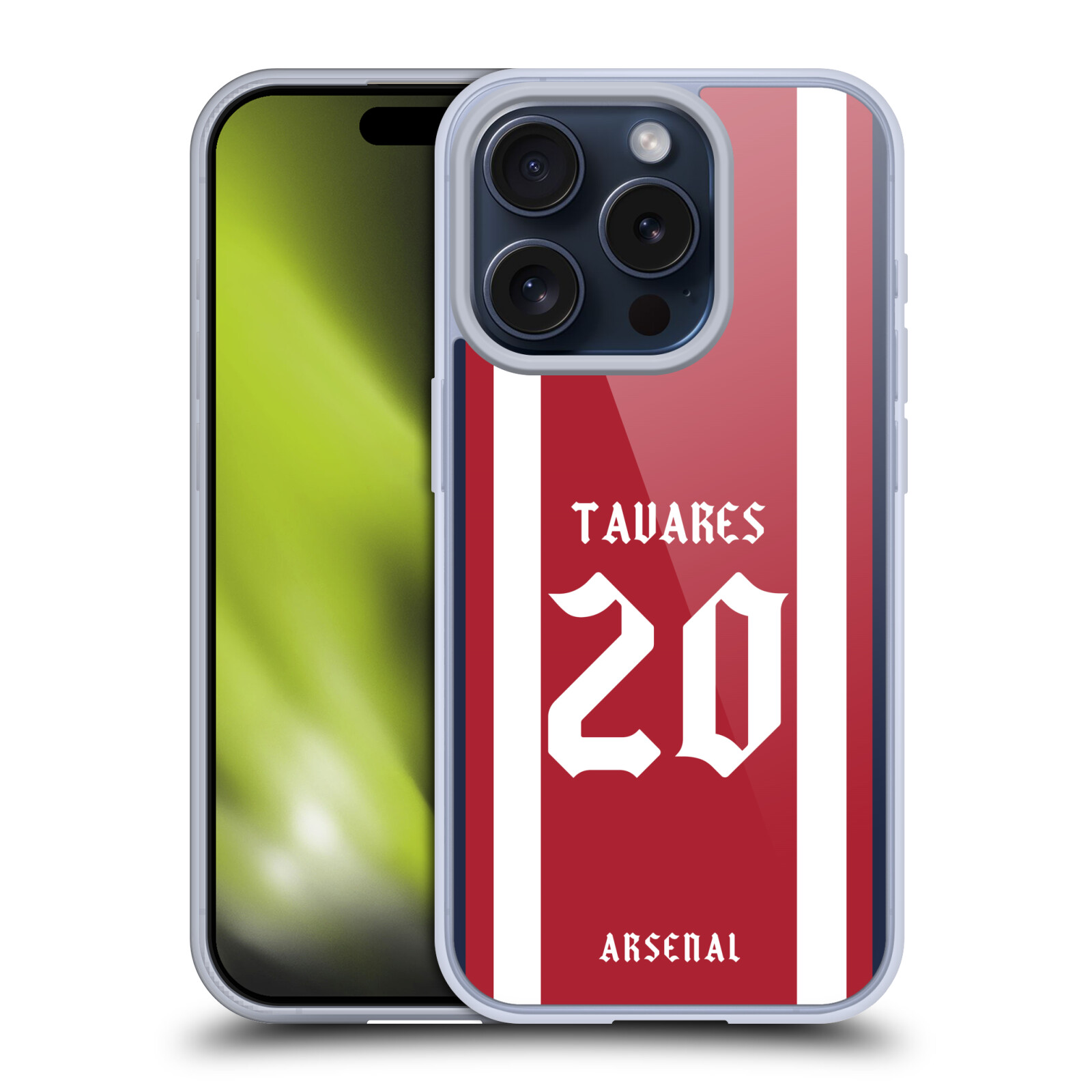 OFFICIAL ARSENAL FC 2021/22 PLAYERS HOME KIT GEL CASE FOR APPLE iPHONE PHONES - Picture 12 of 12
