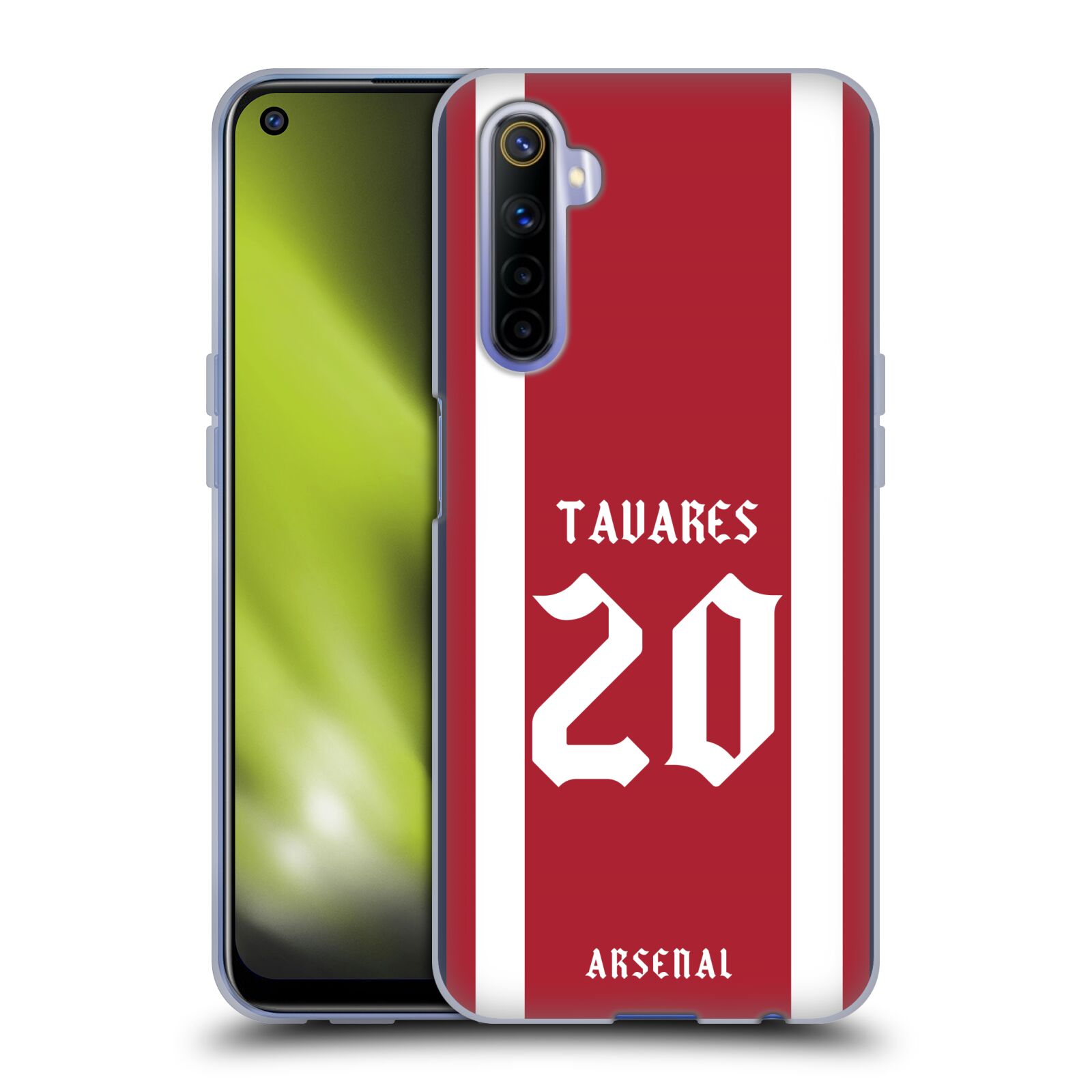 OFFICIAL ARSENAL FC 2021/22 PLAYERS HOME KIT SOFT GEL CASE FOR REALME PHONES - Bild 12 von 12