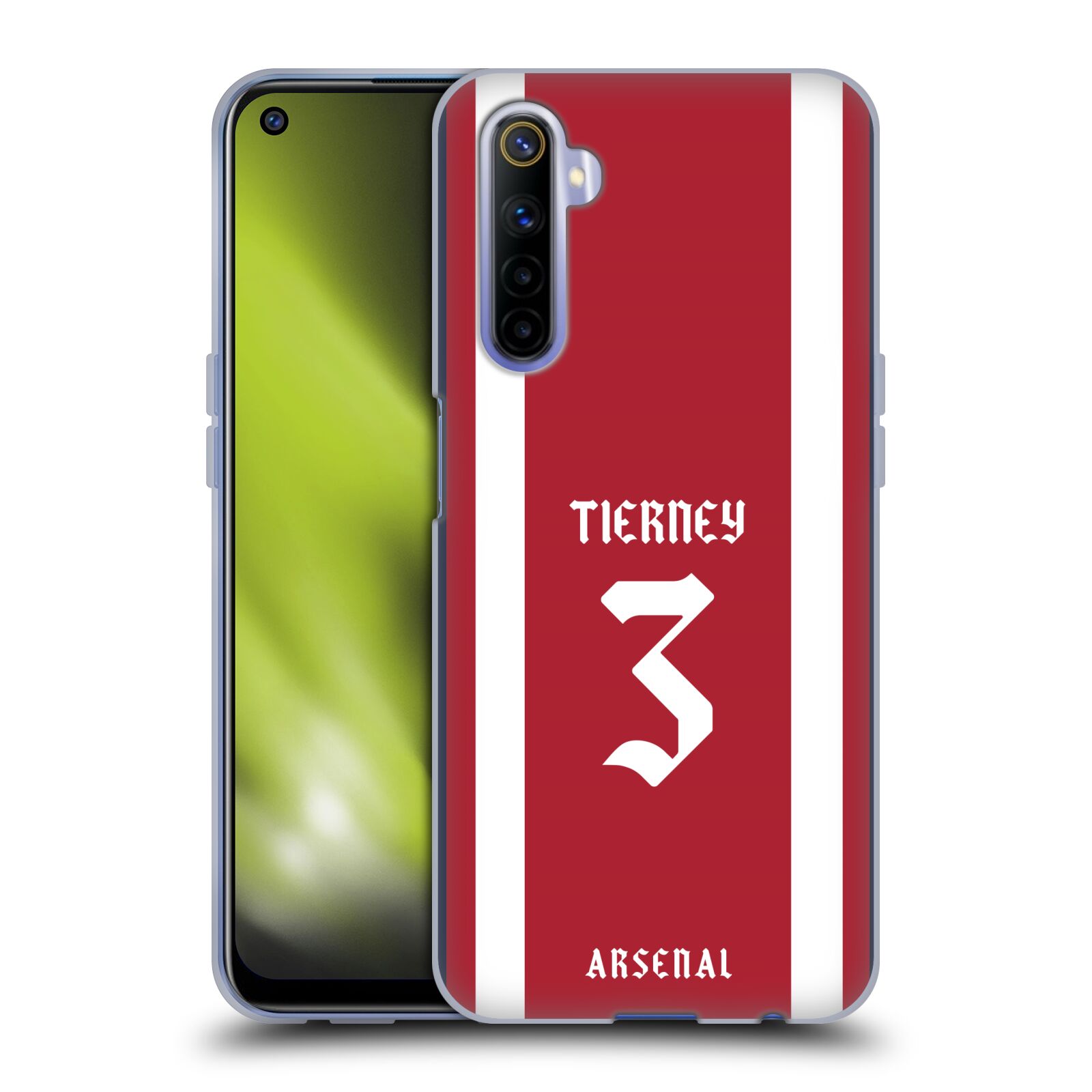 OFFICIAL ARSENAL FC 2021/22 PLAYERS HOME KIT SOFT GEL CASE FOR REALME PHONES - Bild 10 von 12