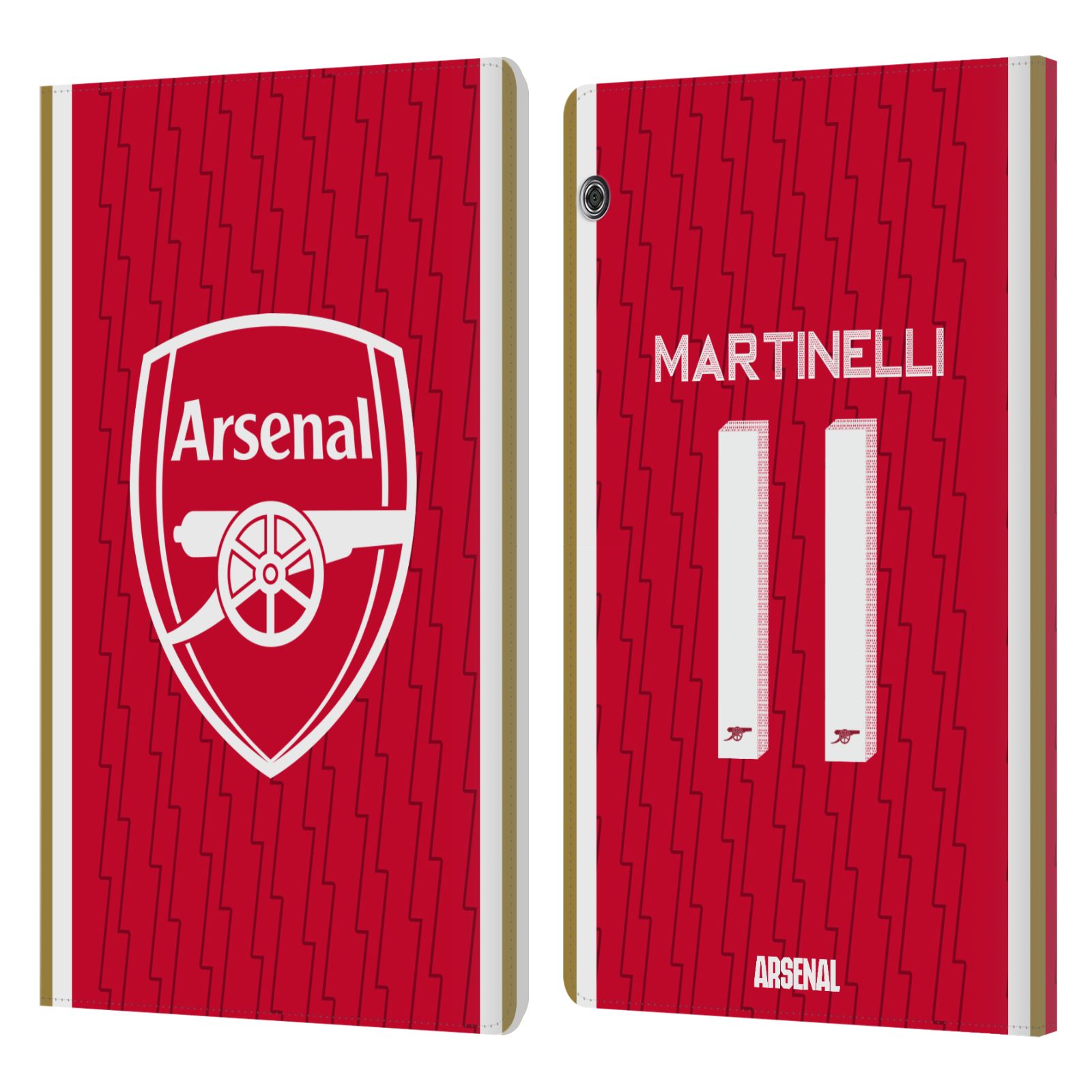 ARSENAL FC 2023/24 PLAYERS HOME KIT LEATHER BOOK CASE FOR HUAWEI XIAOMI TABLET - Picture 7 of 7