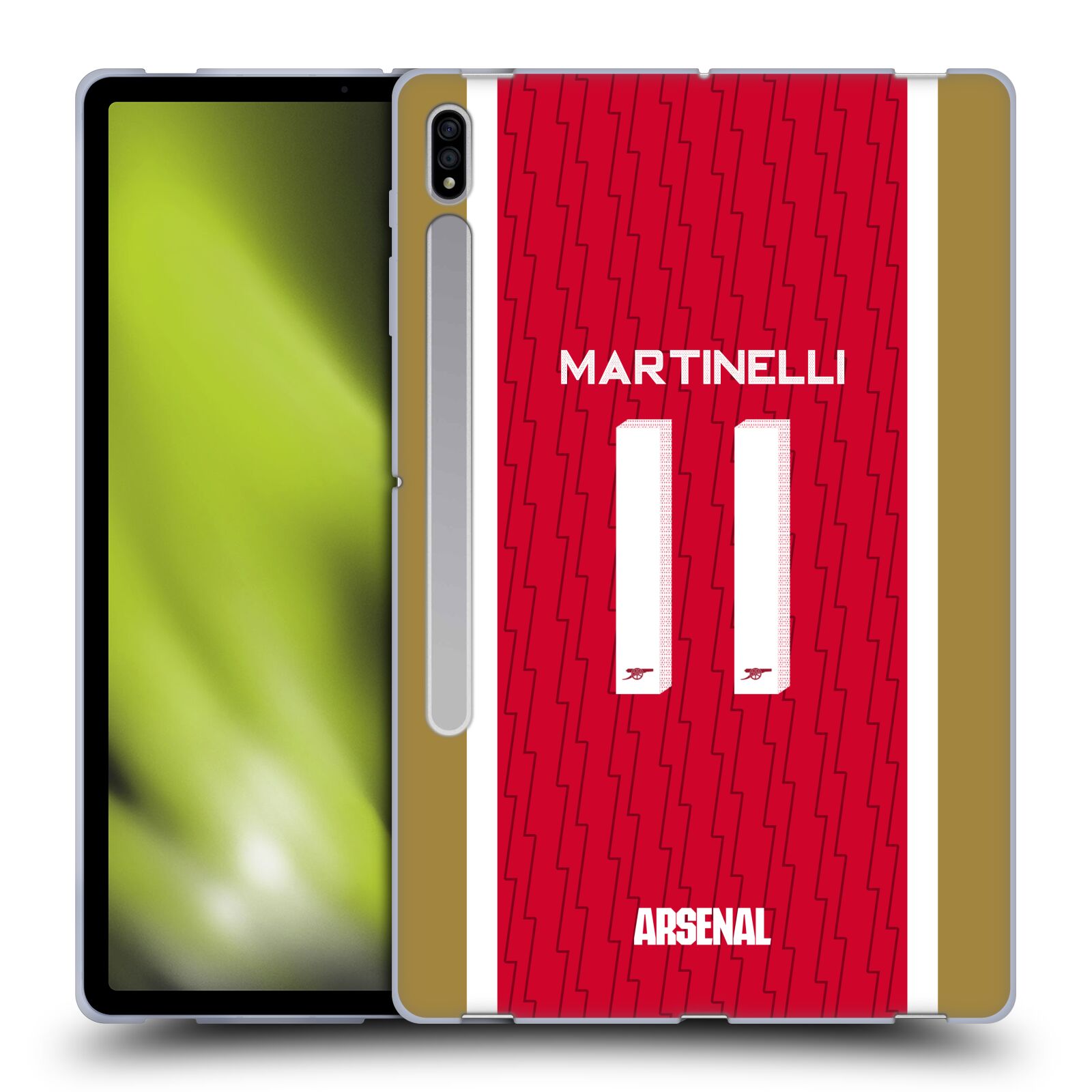 OFFICIAL ARSENAL FC 2023/24 PLAYERS HOME KIT SOFT GEL CASE FOR SAMSUNG TABLETS 1 - Picture 8 of 8