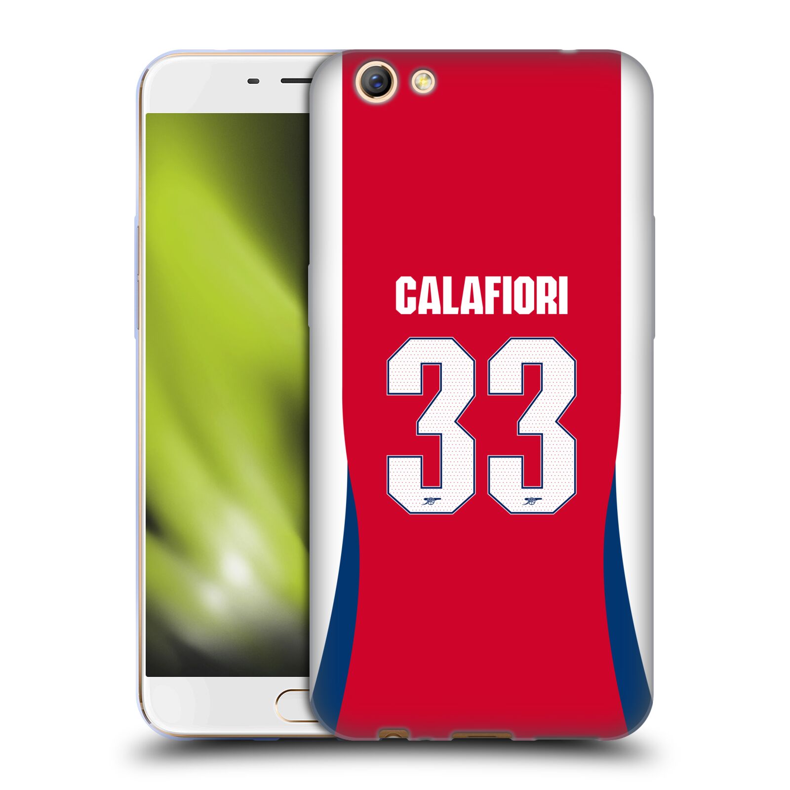 OFFICIAL ARSENAL FC 2024/25 PLAYERS HOME KIT SOFT GEL CASE FOR OPPO PHONES - 第 12/13 張圖片
