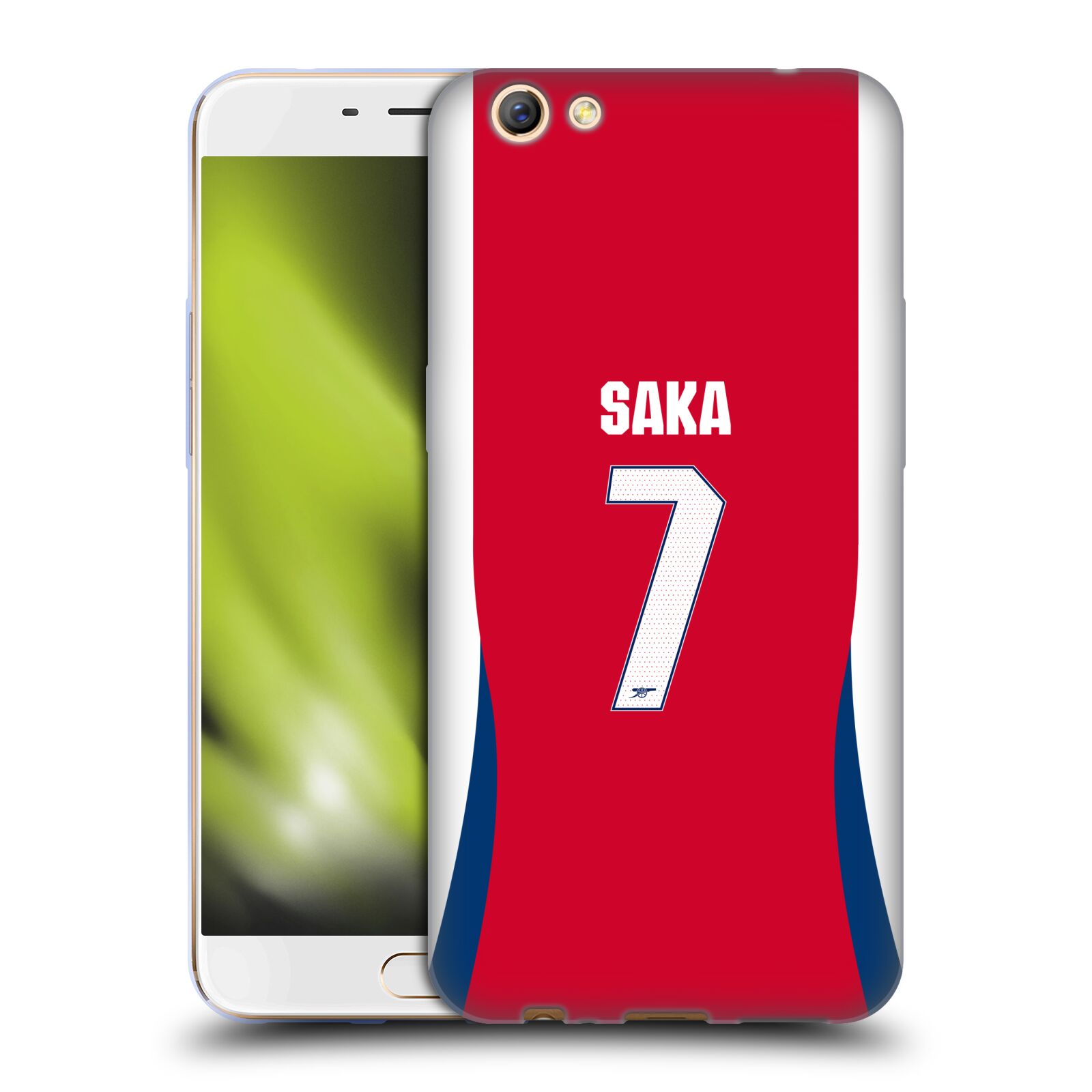 OFFICIAL ARSENAL FC 2024/25 PLAYERS HOME KIT SOFT GEL CASE FOR OPPO PHONES - 第 8/13 張圖片
