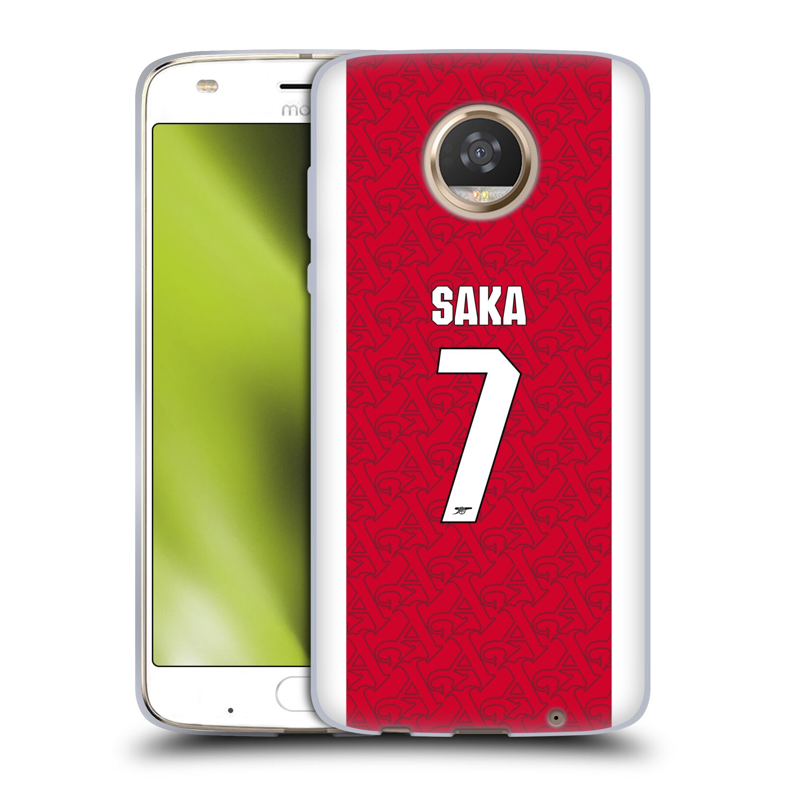 OFFICIAL ARSENAL FC 2025/26 PLAYERS HOME KIT SOFT GEL CASE FOR MOTOROLA PHONES - 第 12/12 張圖片
