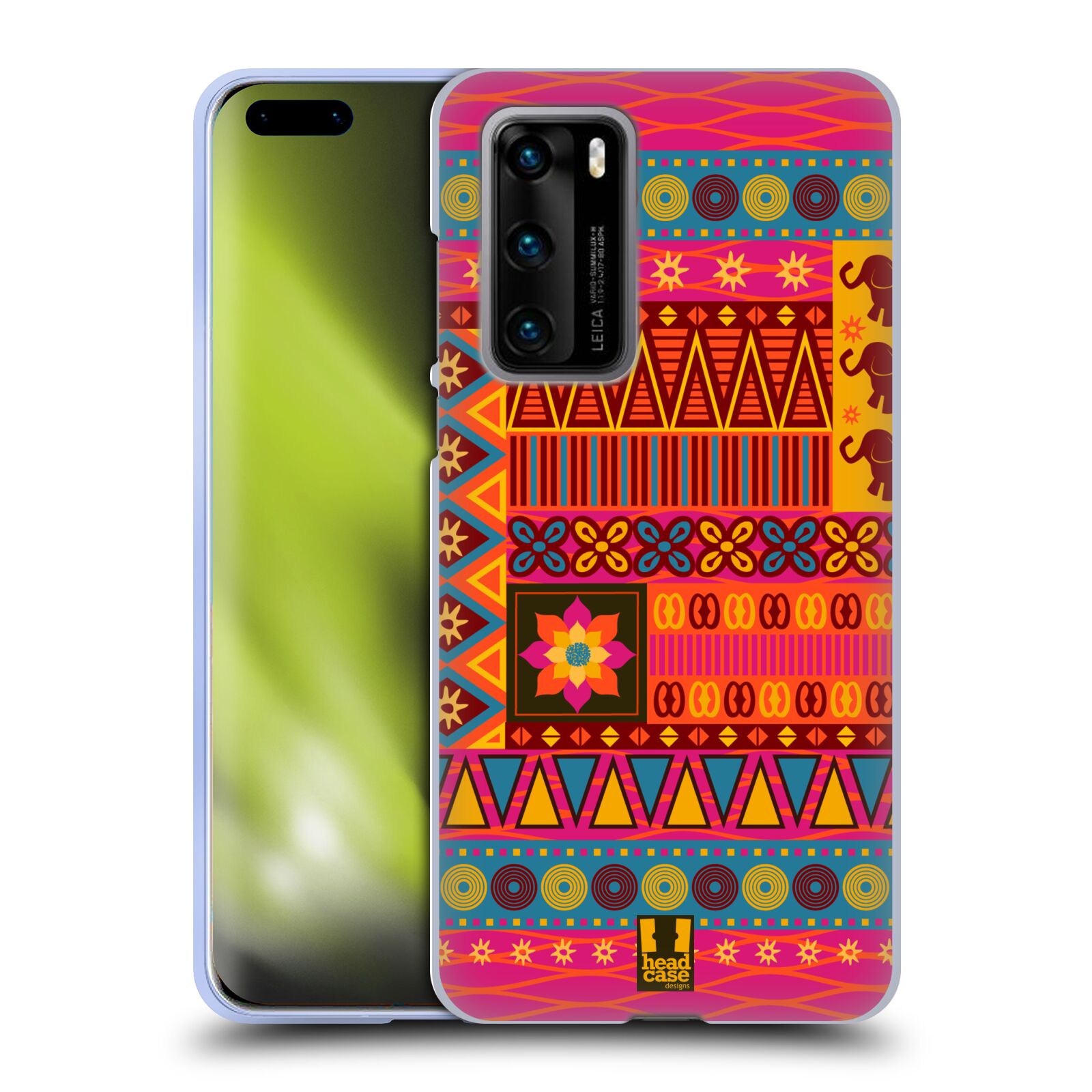 HEAD CASE DESIGNS AFRICAN PATTERN SERIES 2 SOFT GEL CASE FOR HUAWEI PHONES 4