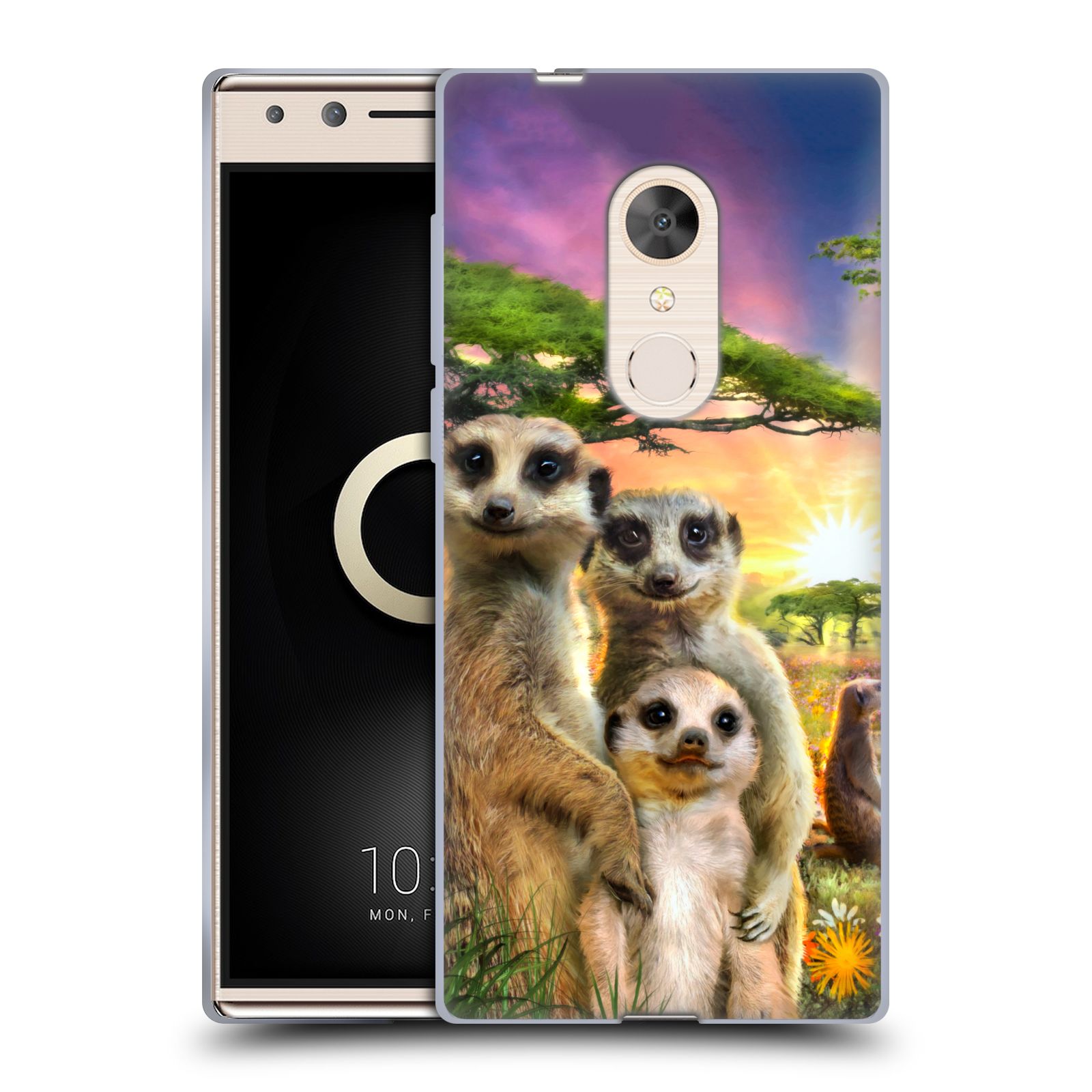 OFFICIAL AIMEE STEWART ANIMALS SOFT GEL CASE FOR ALCATEL PHONES - Picture 8 of 11