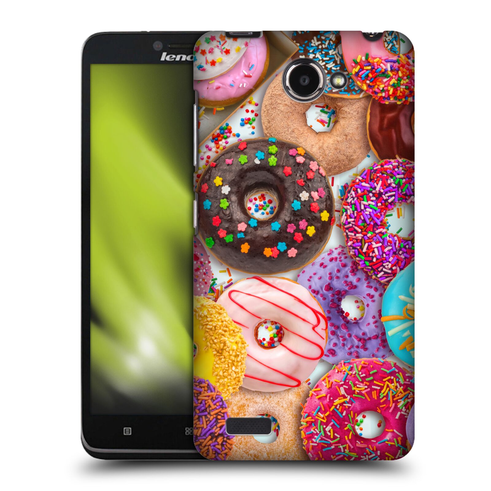 OFFICIAL AIMEE STEWART COLOURFUL SWEETS HARD BACK CASE FOR LENOVO PHONES - Picture 10 of 12