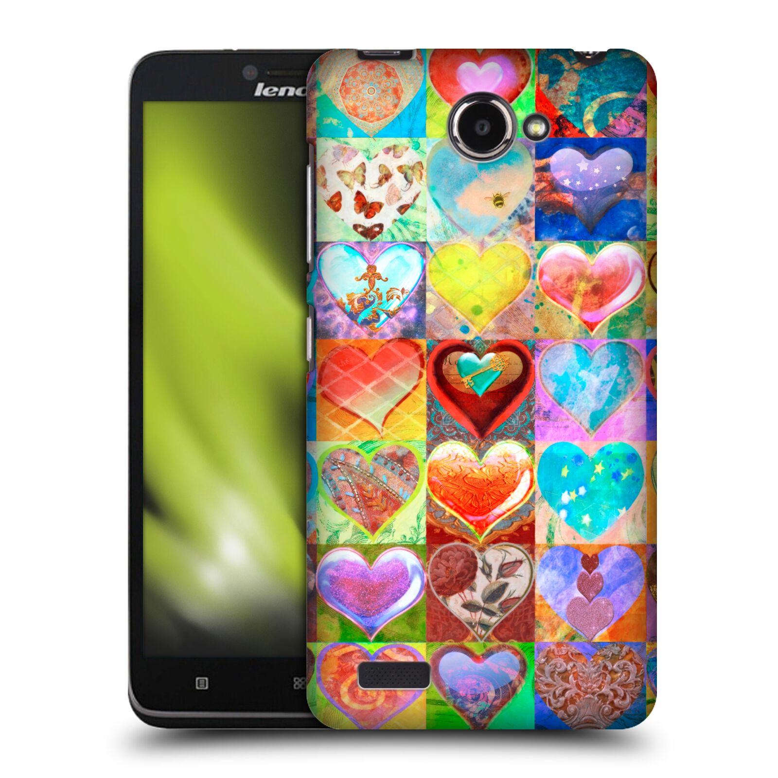OFFICIAL AIMEE STEWART COLOURFUL SWEETS HARD BACK CASE FOR LENOVO PHONES - Picture 11 of 12