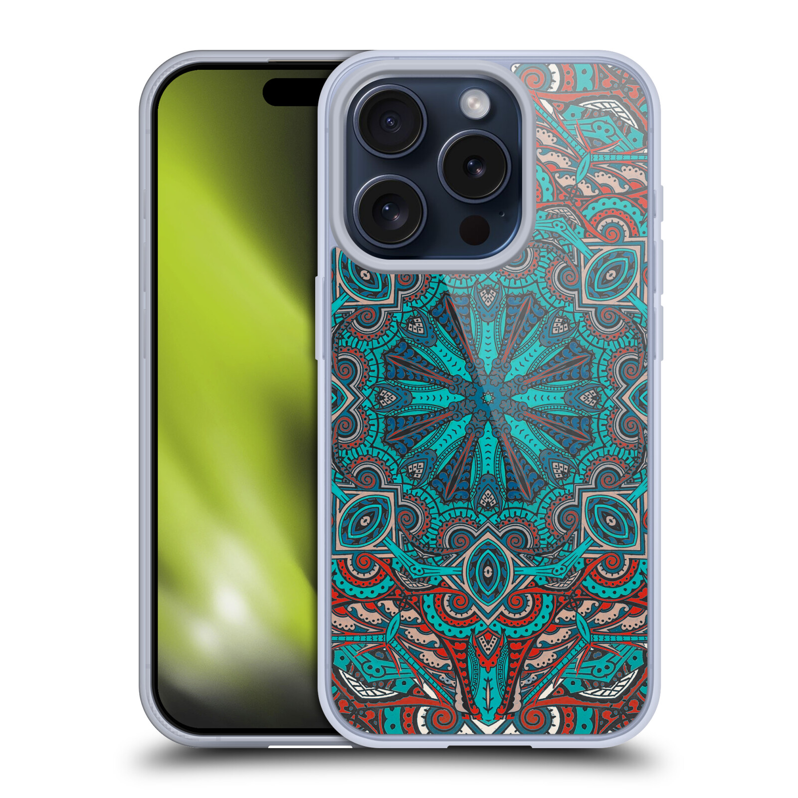 OFFICIËLE AIMEE STEWART MANDALA SOFT GEL CASE HOESJE VOOR APPLE iPHONE TELEFOONS - Afbeelding 15 van 17