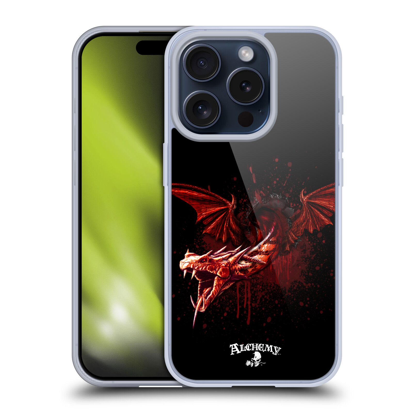 OFFICIEL ALCHEMY GOTHIC DRAGON ÉTUI COQUE EN GEL POUR APPLE iPHONE TÉLÉPHONES - Photo 12 sur 17