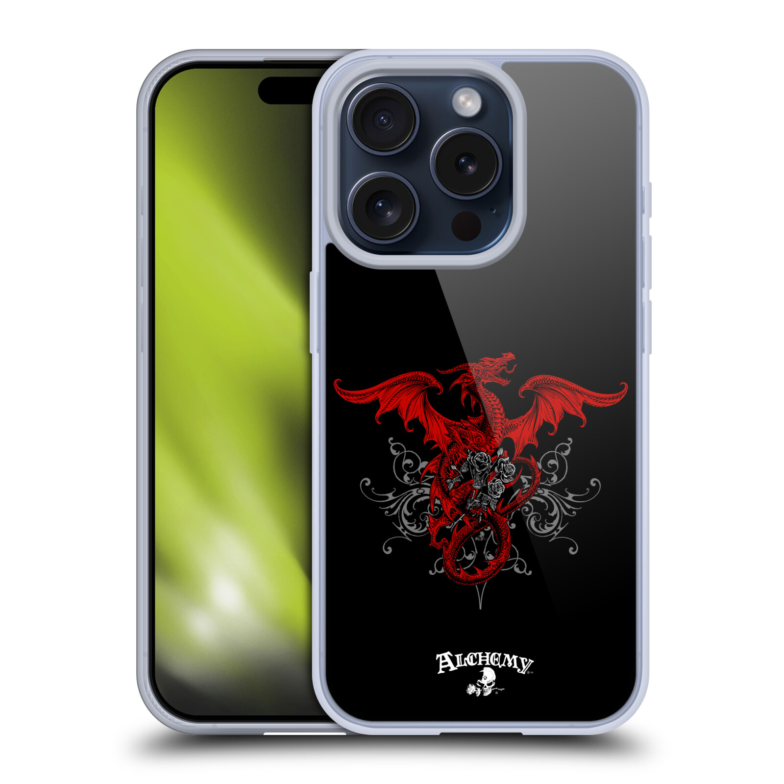 OFFICIEL ALCHEMY GOTHIC DRAGON ÉTUI COQUE EN GEL POUR APPLE iPHONE TÉLÉPHONES - Photo 9 sur 17