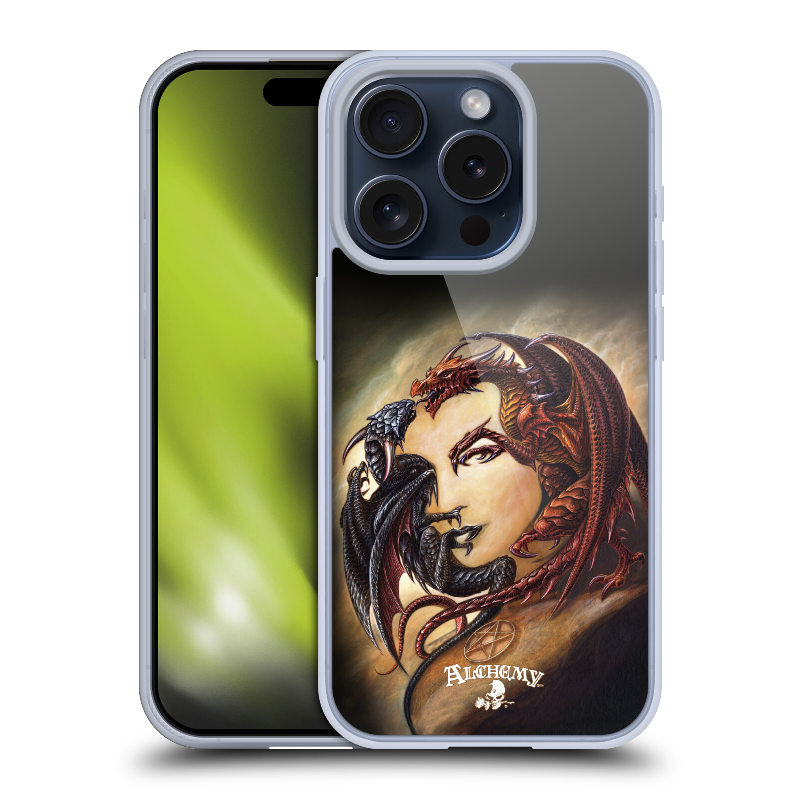 OFFICIEL ALCHEMY GOTHIC DRAGON ÉTUI COQUE EN GEL POUR APPLE iPHONE TÉLÉPHONES - Photo 14 sur 17