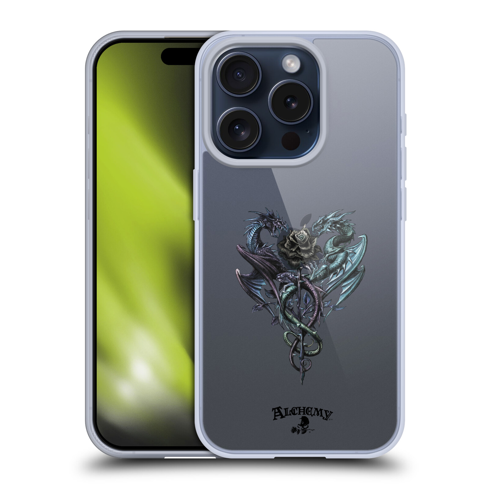 OFFICIEL ALCHEMY GOTHIC DRAGON ÉTUI COQUE EN GEL POUR APPLE iPHONE TÉLÉPHONES - Photo 8 sur 17