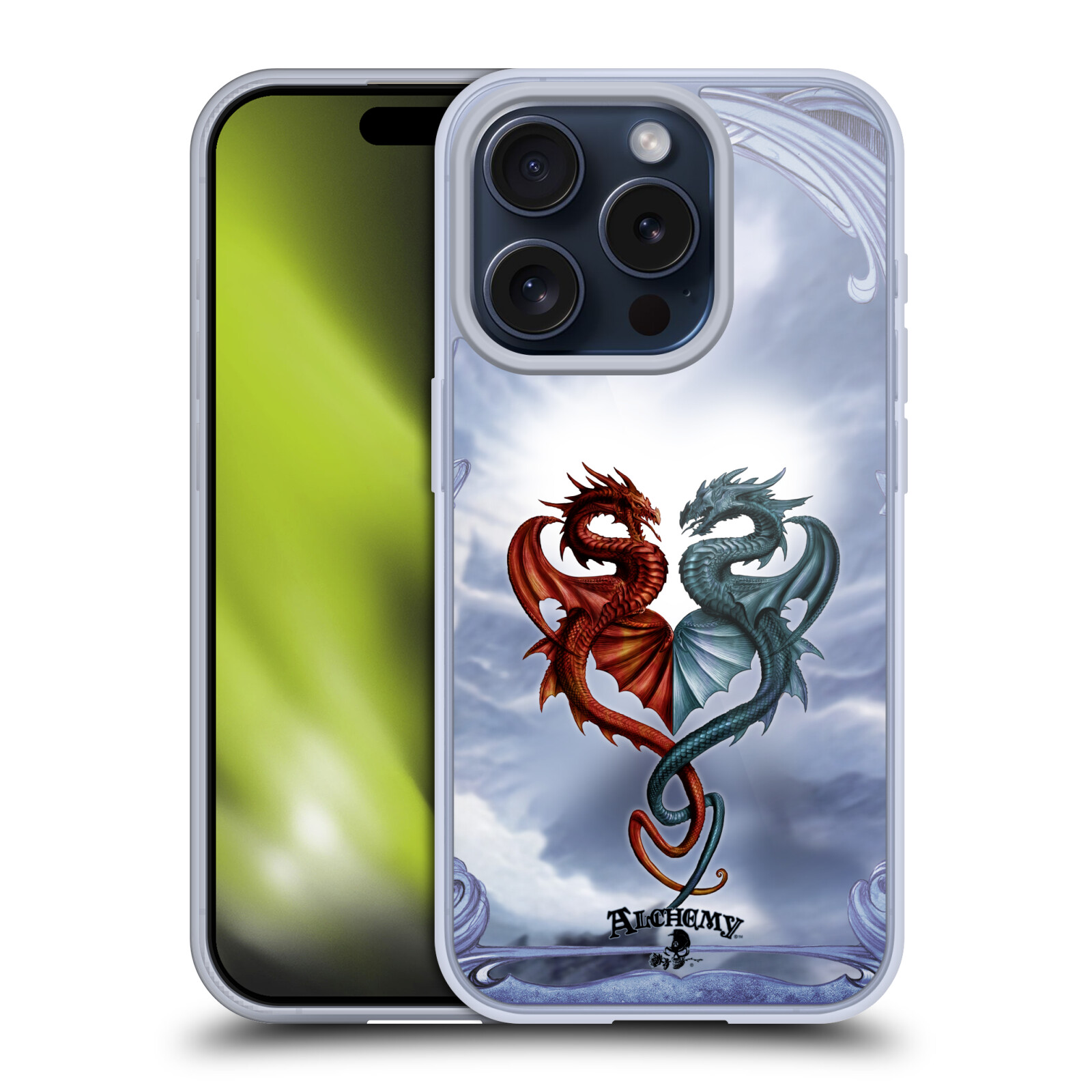 OFFICIEL ALCHEMY GOTHIC DRAGON ÉTUI COQUE EN GEL POUR APPLE iPHONE TÉLÉPHONES - Photo 15 sur 17