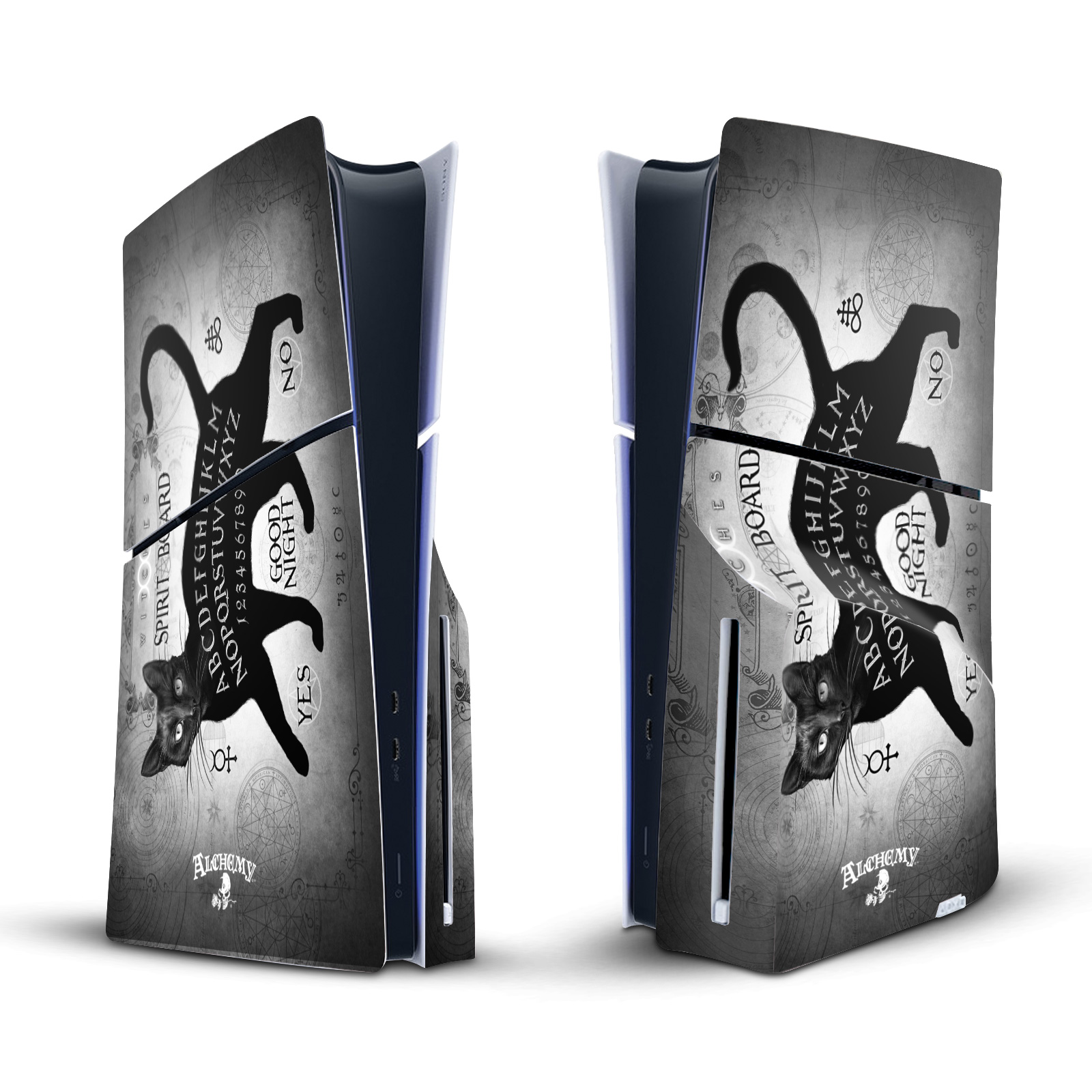 ALCHEMY GOTHIC GOTHIC VINYL SKIN DECAL FOR SONY PS5 SLIM DISC EDITION CONSOLE