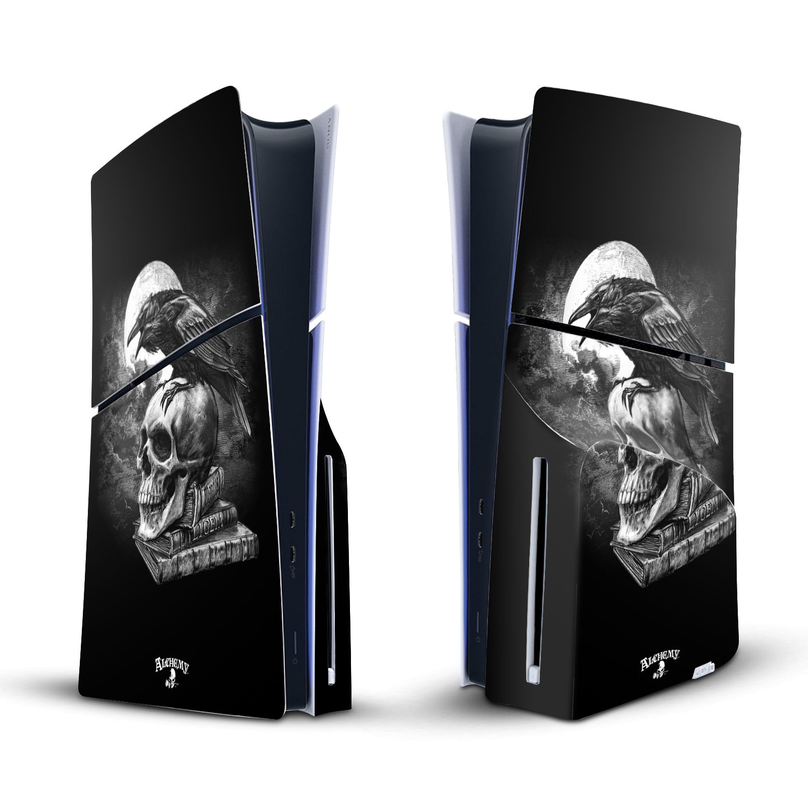 ALCHEMY GOTHIC GOTHIC VINYL SKIN DECAL FOR SONY PS5 SLIM DISC EDITION CONSOLE