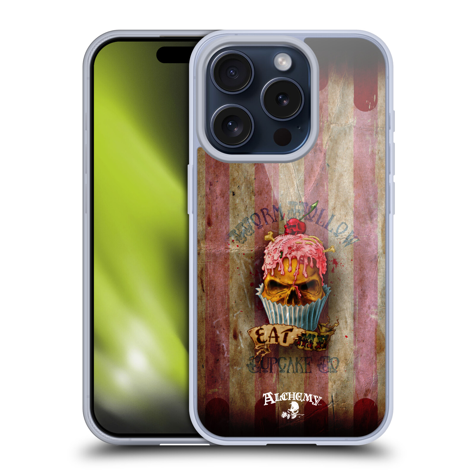 OFFICIAL ALCHEMY GOTHIC SKULL SOFT GEL CASE FOR APPLE iPHONE PHONES - Picture 13 of 17