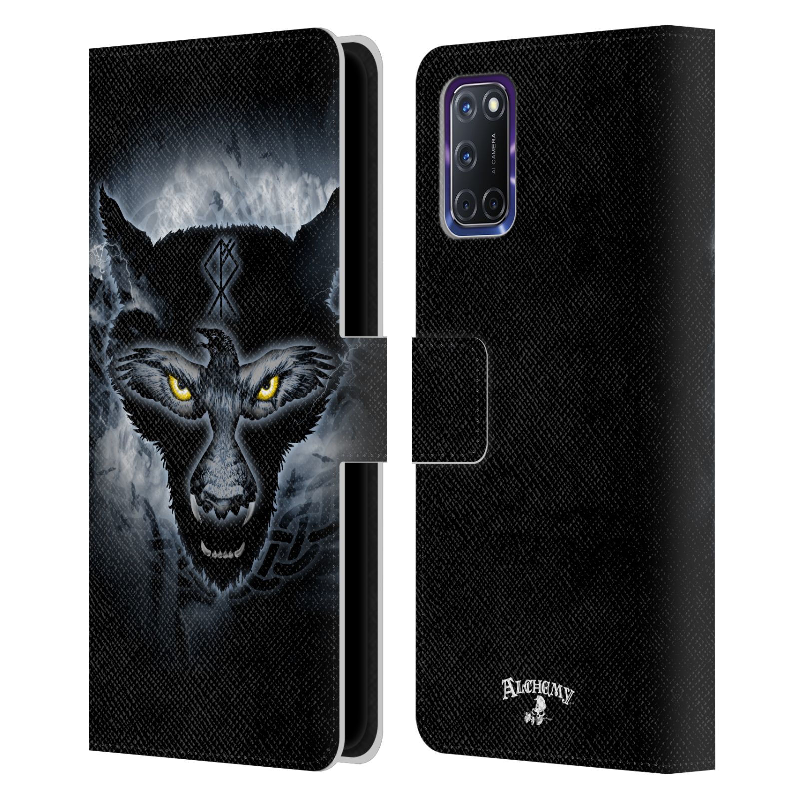 OFFICIAL ALCHEMY GOTHIC WING LEATHER BOOK WALLET CASE COVER FOR OPPO PHONES - 第 13/16 張圖片