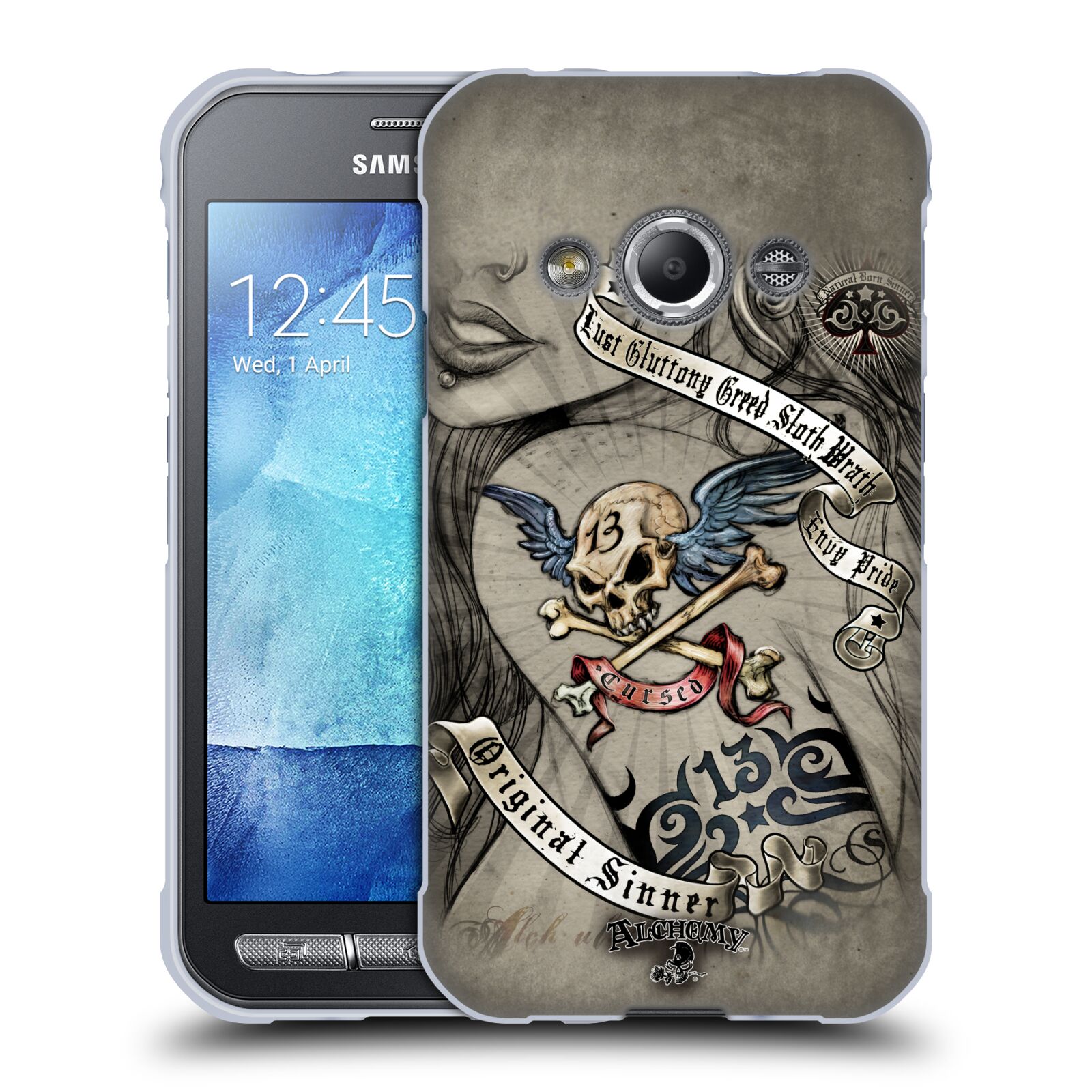 OFFICIAL ALCHEMY GOTHIC WOMAN GEL CASE FOR SAMSUNG PHONES 4 - Picture 8 of 18