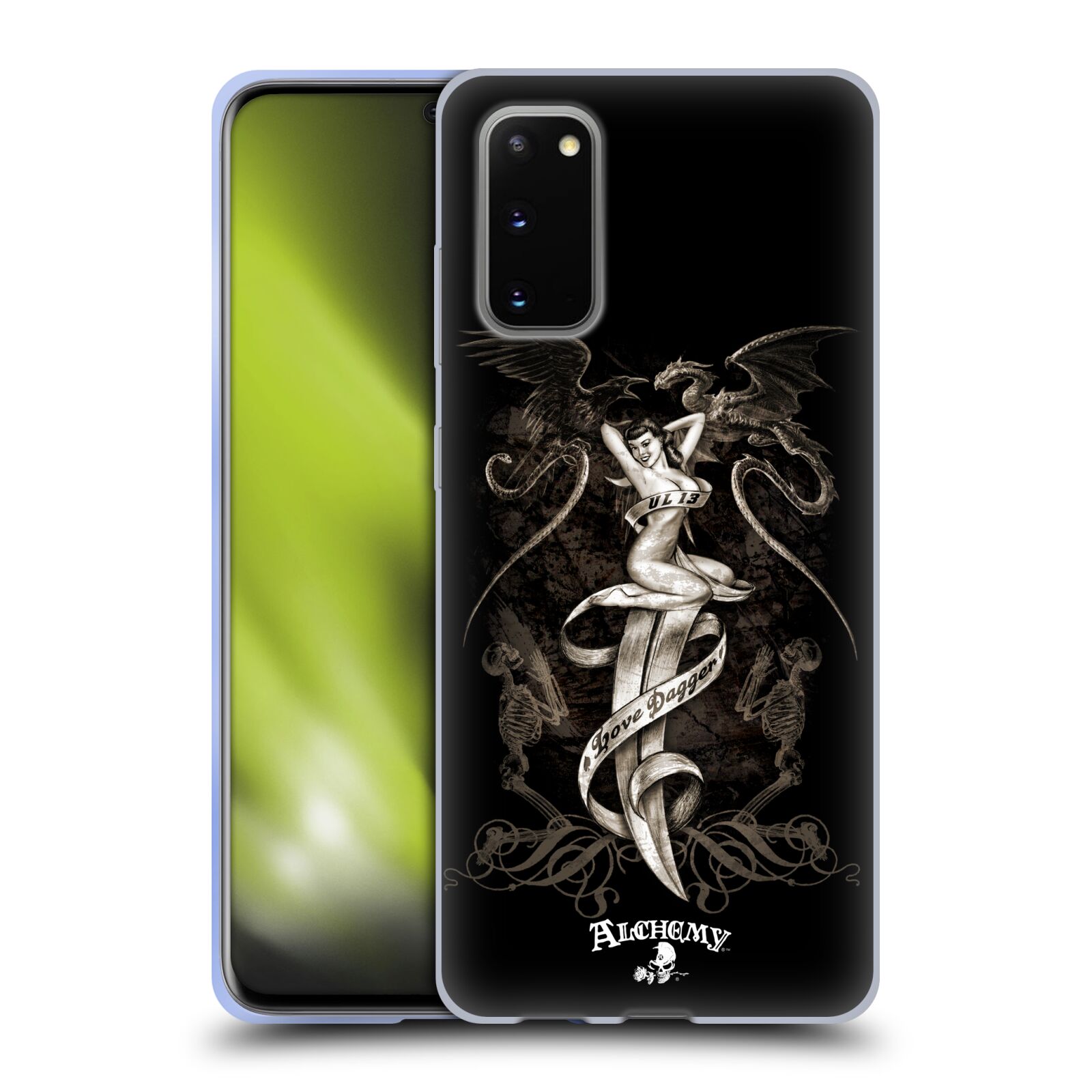 OFFICIAL ALCHEMY GOTHIC WOMAN SOFT GEL CASE FOR SAMSUNG PHONES 1 - Picture 14 of 22