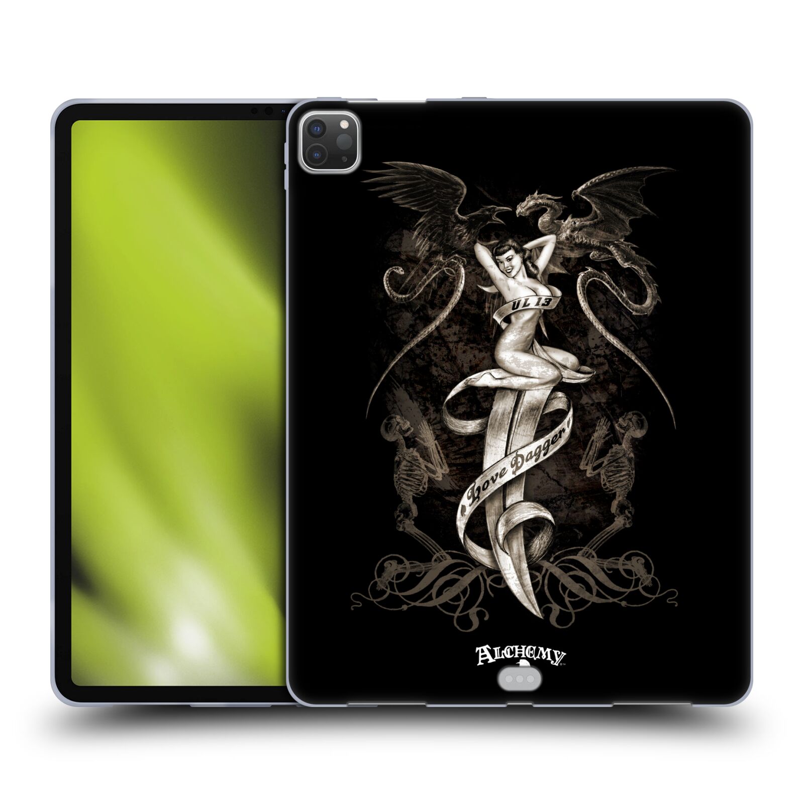 OFFICIAL ALCHEMY GOTHIC WOMAN SOFT GEL CASE FOR APPLE SAMSUNG KINDLE - Picture 14 of 22