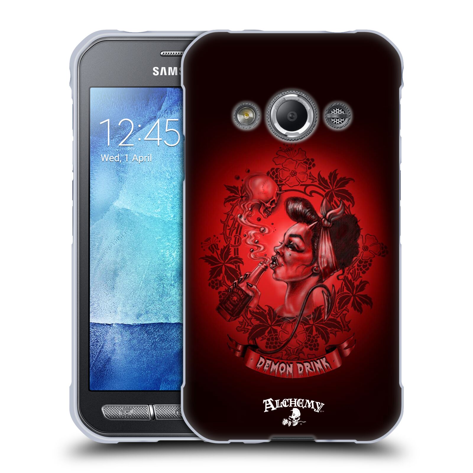 OFFICIAL ALCHEMY GOTHIC WOMAN GEL CASE FOR SAMSUNG PHONES 4 - Picture 9 of 18