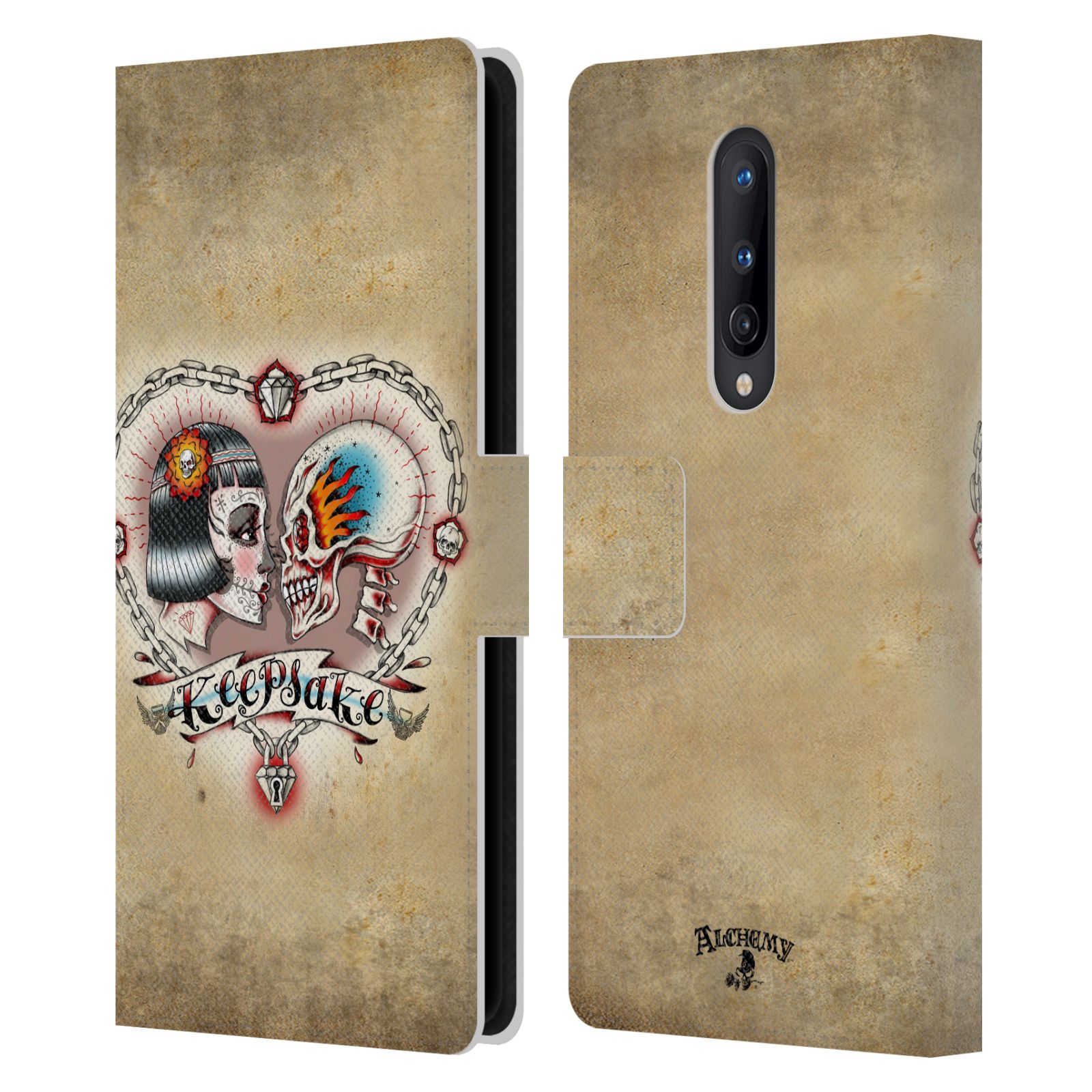 OFFICIAL ALCHEMY GOTHIC WOMAN LEATHER BOOK WALLET CASE COVER FOR ONEPLUS PHONES - Picture 11 of 20
