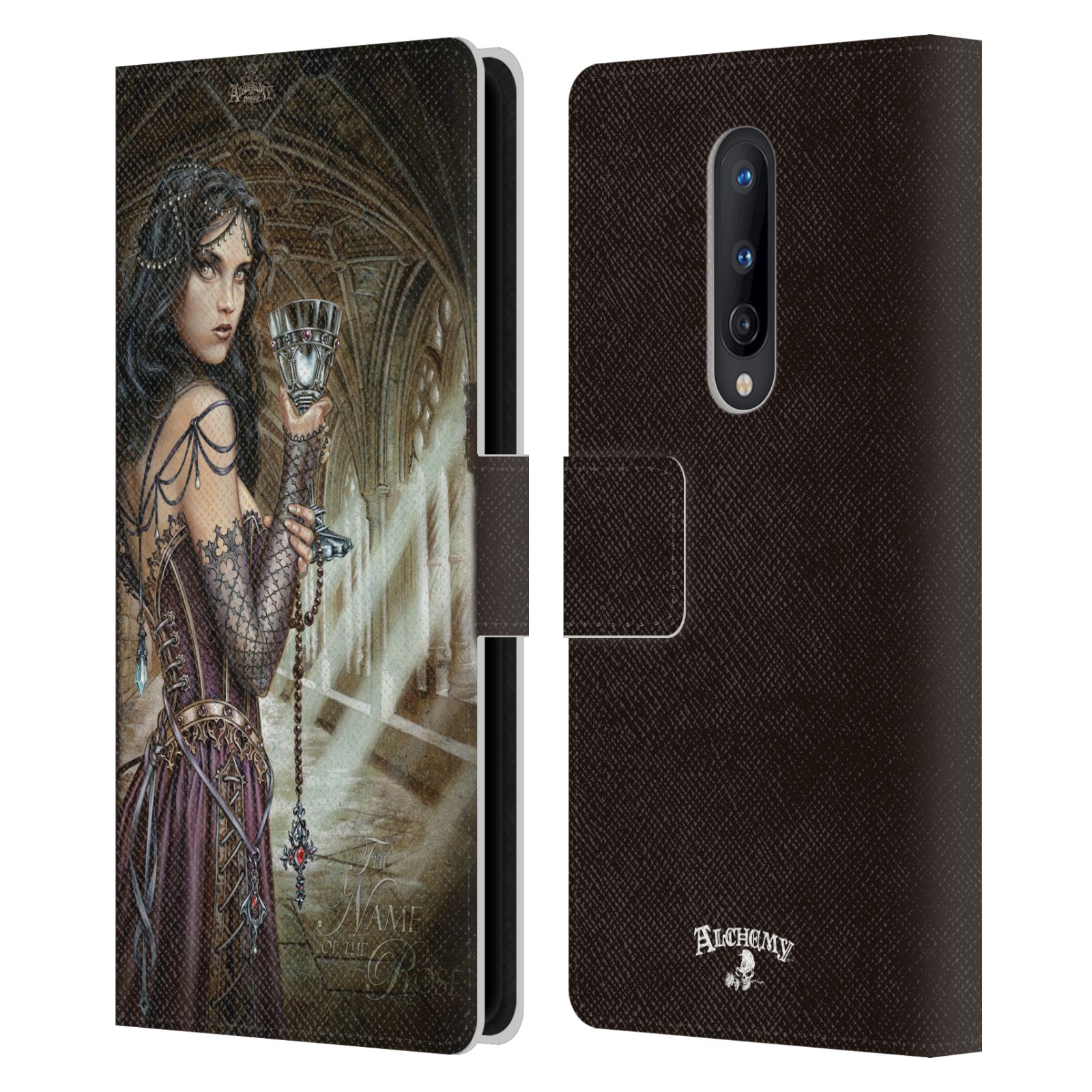 OFFICIAL ALCHEMY GOTHIC WOMAN LEATHER BOOK WALLET CASE COVER FOR ONEPLUS PHONES - Picture 15 of 20