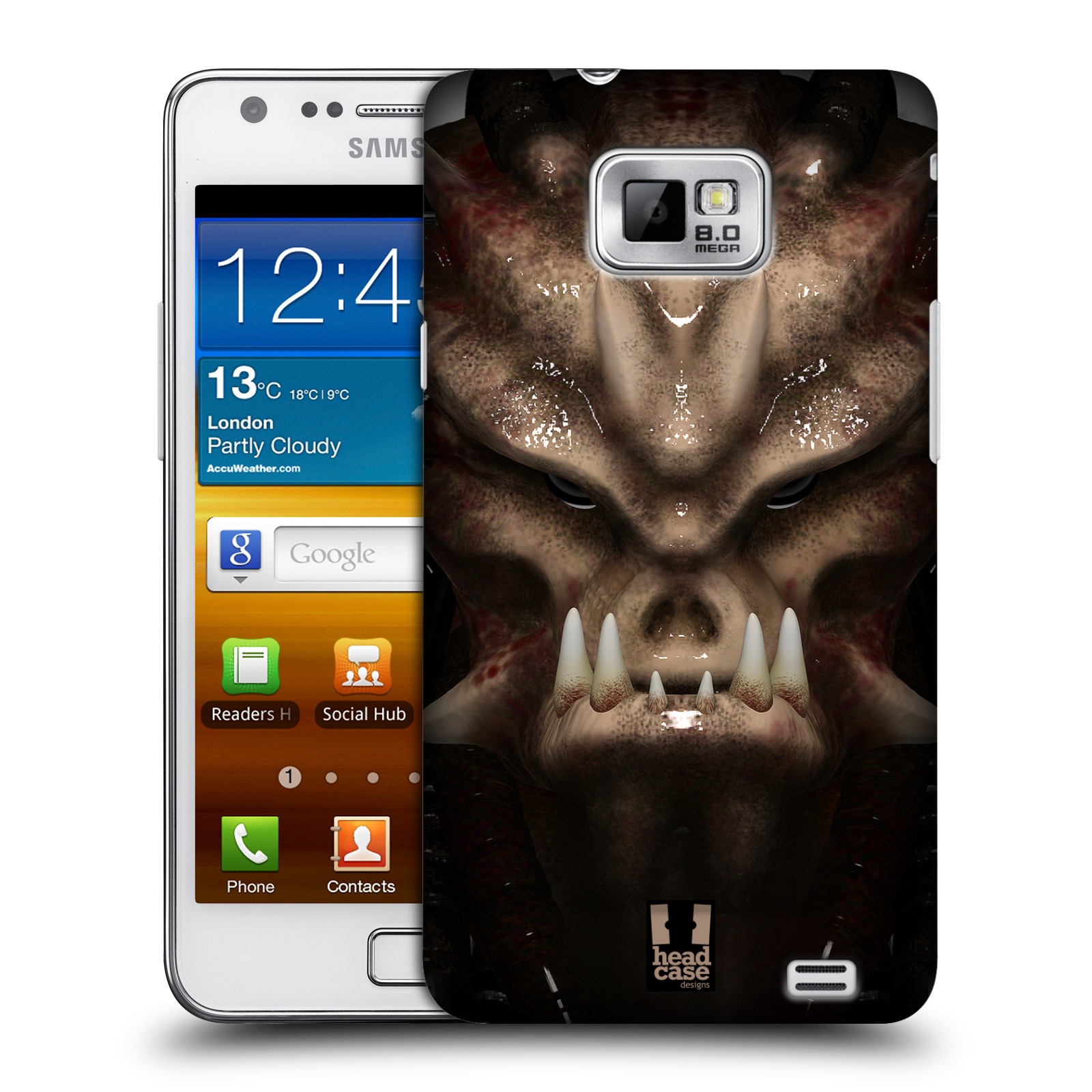Plastové pouzdro na mobil Samsung Galaxy S II - Head Case - Ufoun Warhead