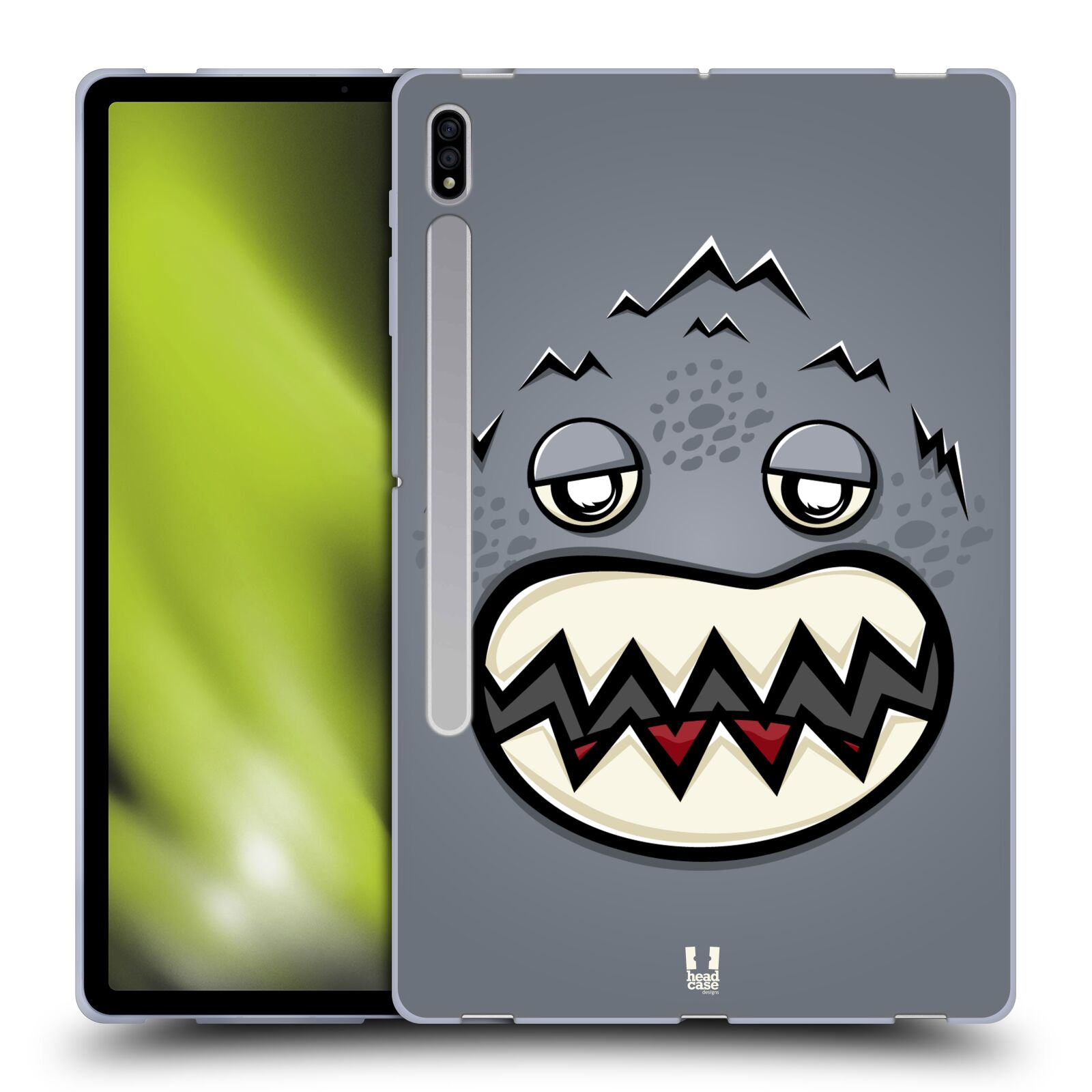 HEAD CASE DESIGNS ALIEN FACE MONSTERS SOFT GEL CASE FOR SAMSUNG TABLETS 1 - Picture 9 of 14