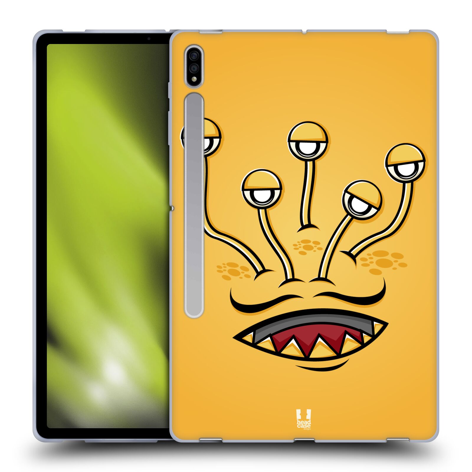 HEAD CASE DESIGNS ALIEN FACE MONSTERS SOFT GEL CASE FOR SAMSUNG TABLETS 1 - Picture 10 of 14
