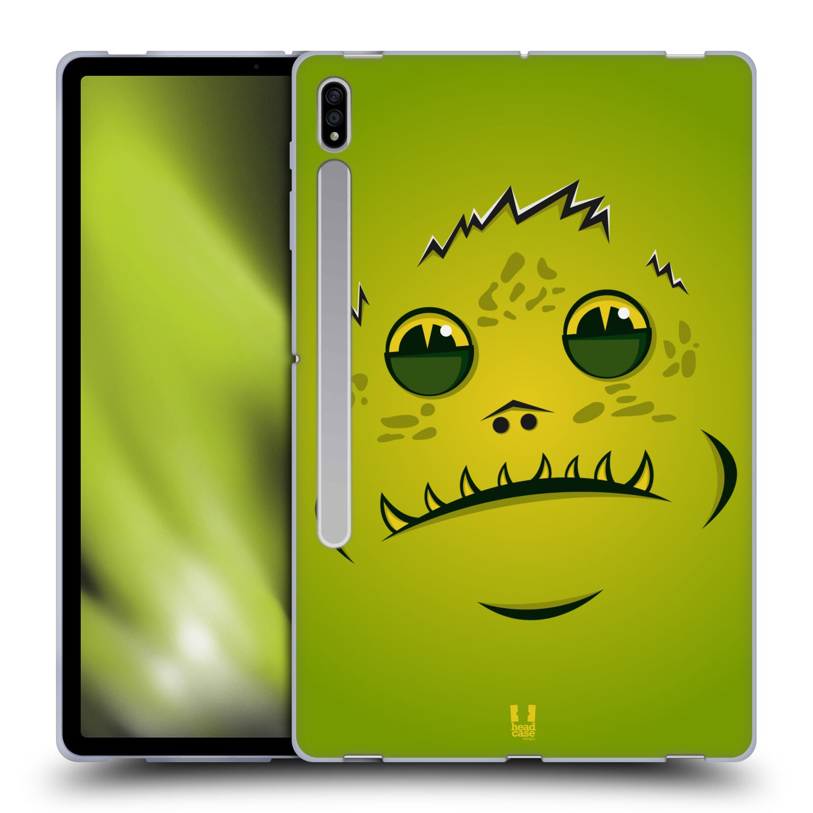 HEAD CASE DESIGNS ALIEN FACE MONSTERS SOFT GEL CASE FOR SAMSUNG TABLETS 1 - Picture 11 of 14