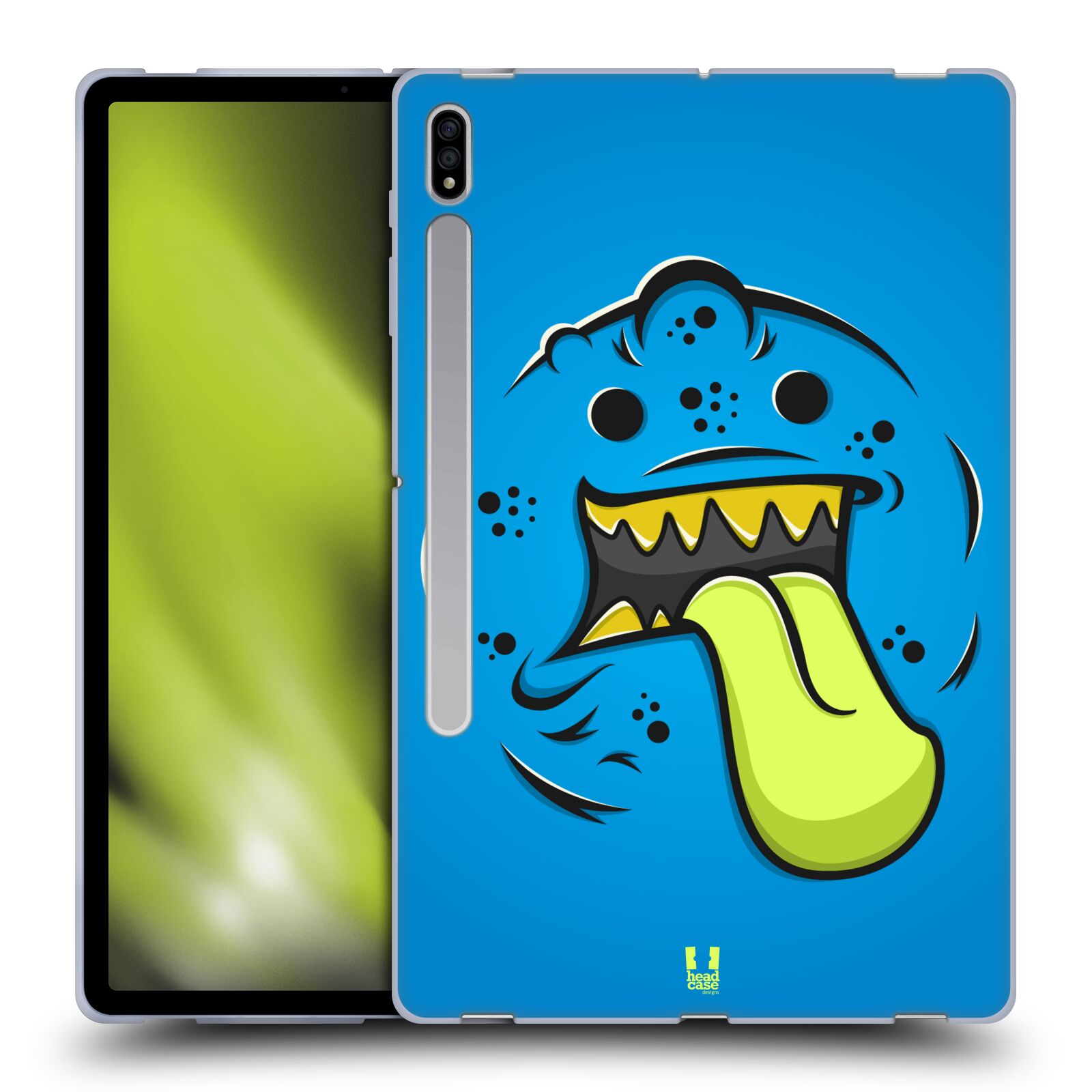 HEAD CASE DESIGNS ALIEN FACE MONSTERS SOFT GEL CASE FOR SAMSUNG TABLETS 1 - Picture 13 of 14