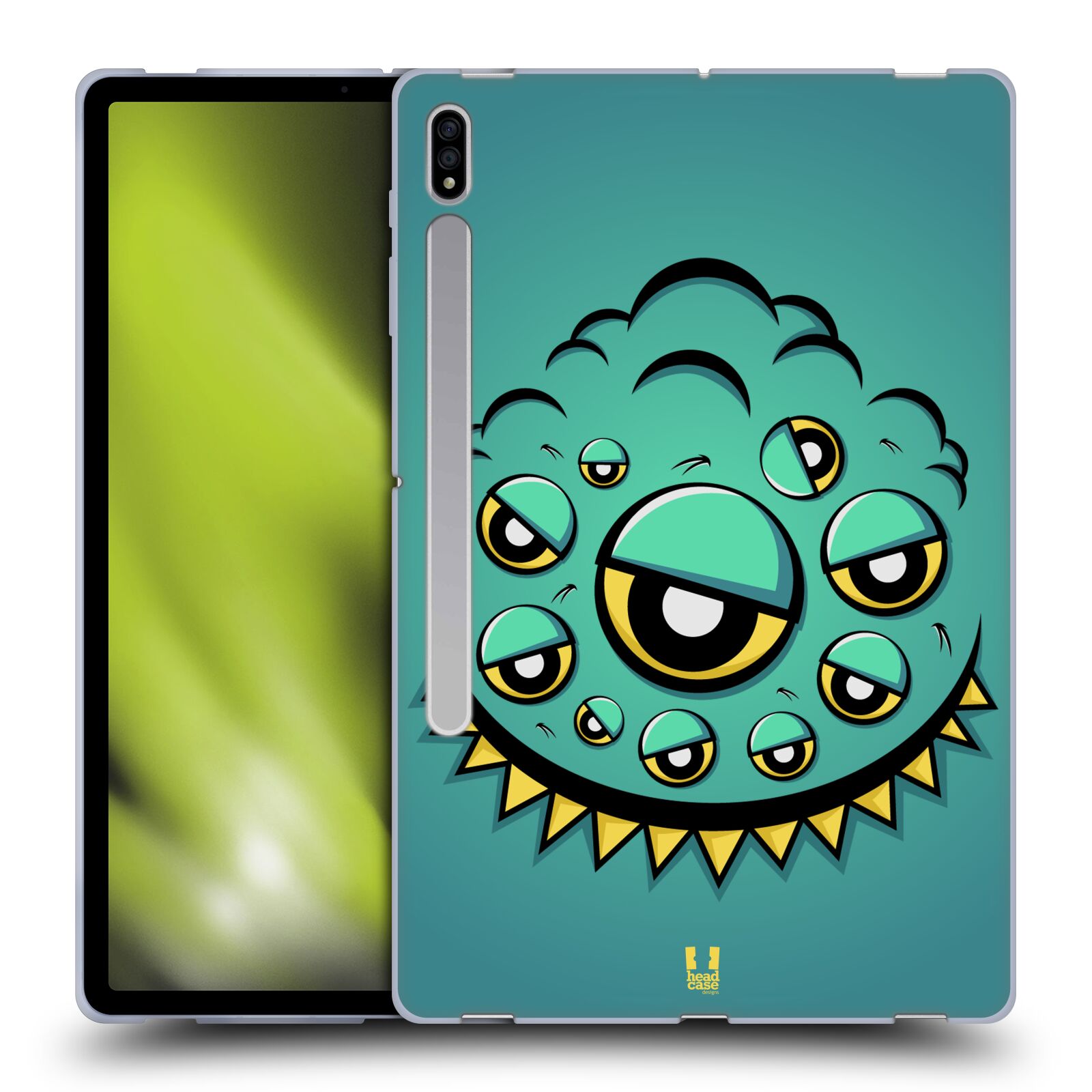 HEAD CASE DESIGNS ALIEN FACE MONSTERS SOFT GEL CASE FOR SAMSUNG TABLETS 1 - Picture 14 of 14