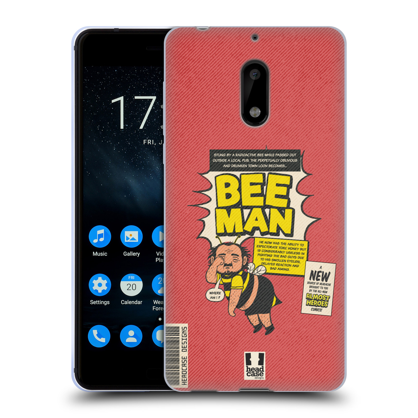 HEAD CASE DESIGNS ALMOST HEROES COMICS SOFT GEL CASE FOR NOKIA PHONES 1 - 第 8/11 張圖片