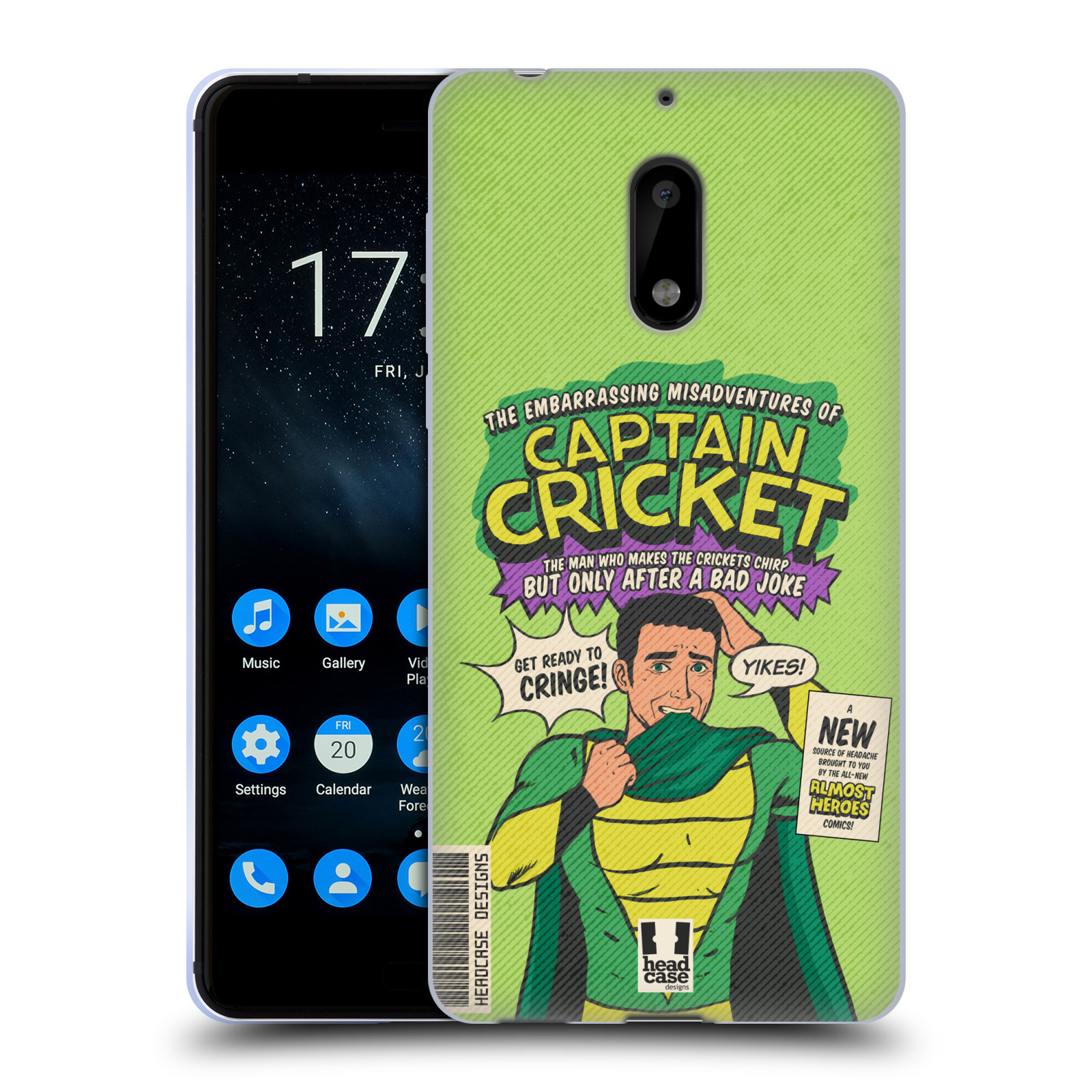 HEAD CASE DESIGNS ALMOST HEROES COMICS SOFT GEL CASE FOR NOKIA PHONES 1 - 第 9/11 張圖片