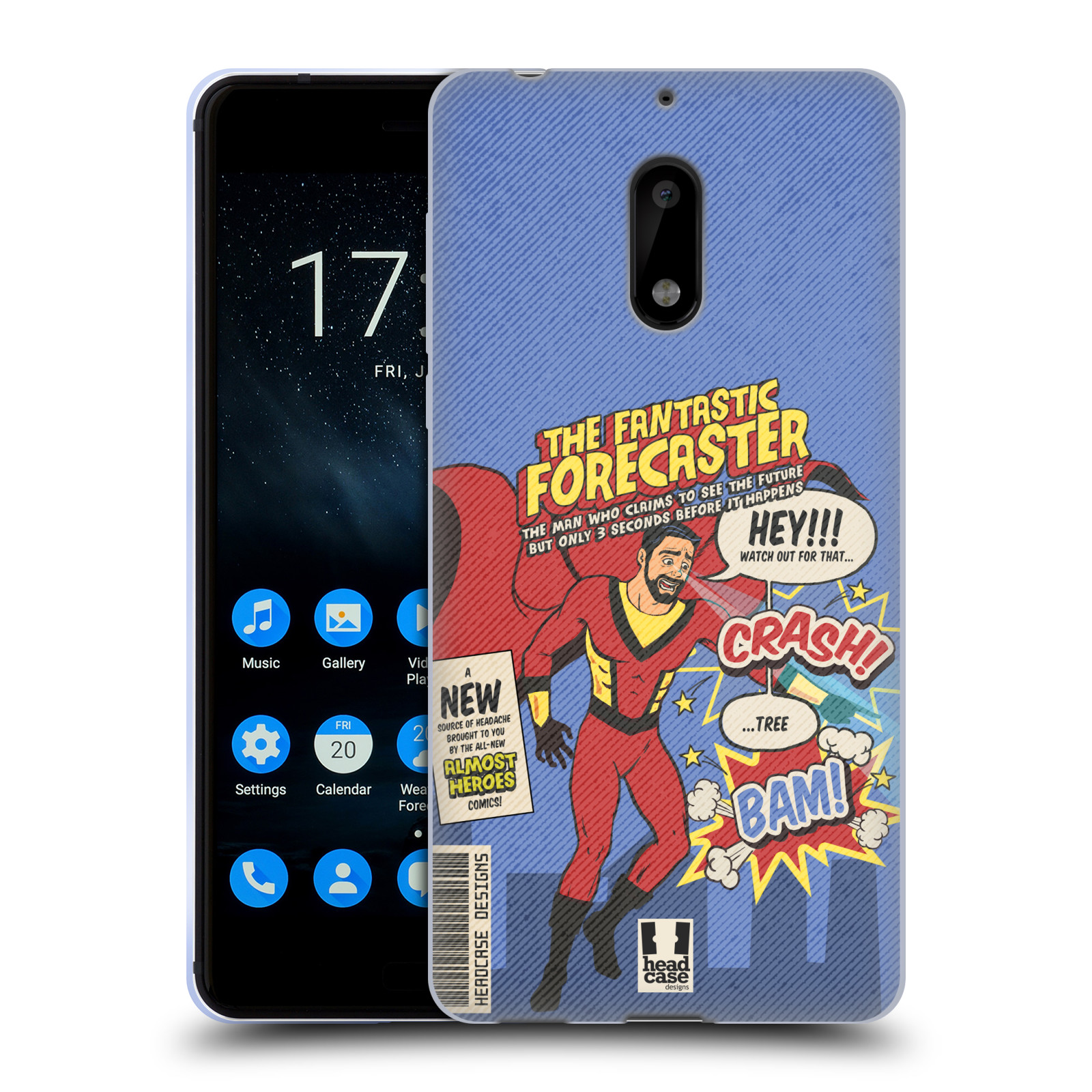 HEAD CASE DESIGNS ALMOST HEROES COMICS SOFT GEL CASE FOR NOKIA PHONES 1 - 第 10/11 張圖片