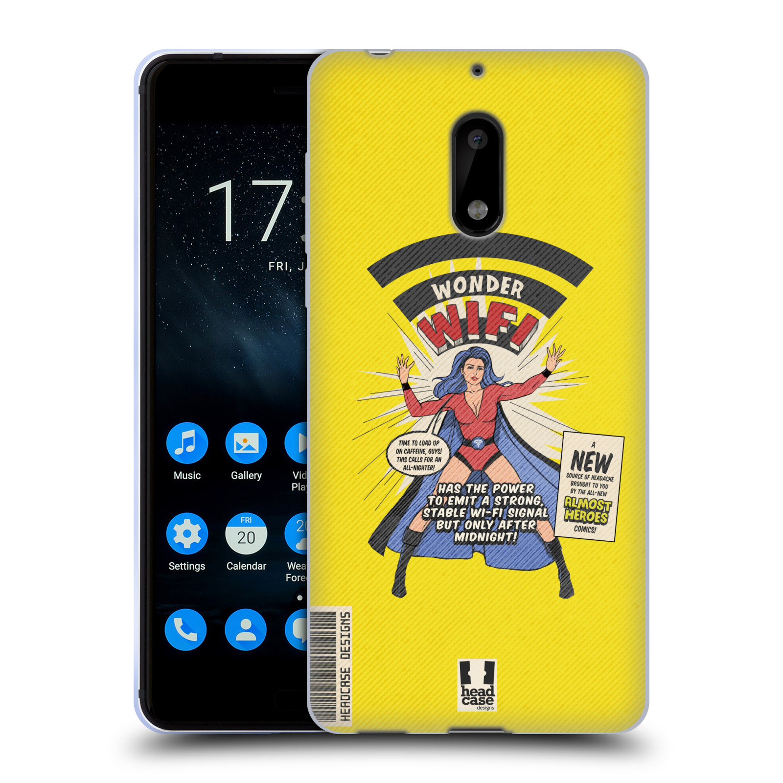 HEAD CASE DESIGNS ALMOST HEROES COMICS SOFT GEL CASE FOR NOKIA PHONES 1 - 第 11/11 張圖片