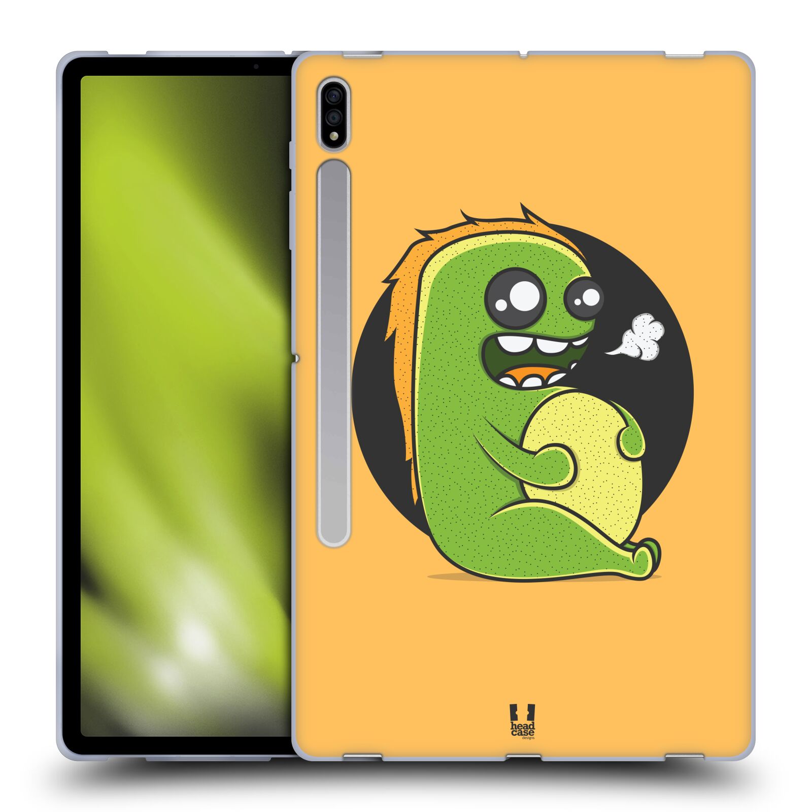 HEAD CASE DESIGNS ALPHABET MONSTER SOFT GEL CASE FOR SAMSUNG TABLETS 1 - Picture 12 of 32